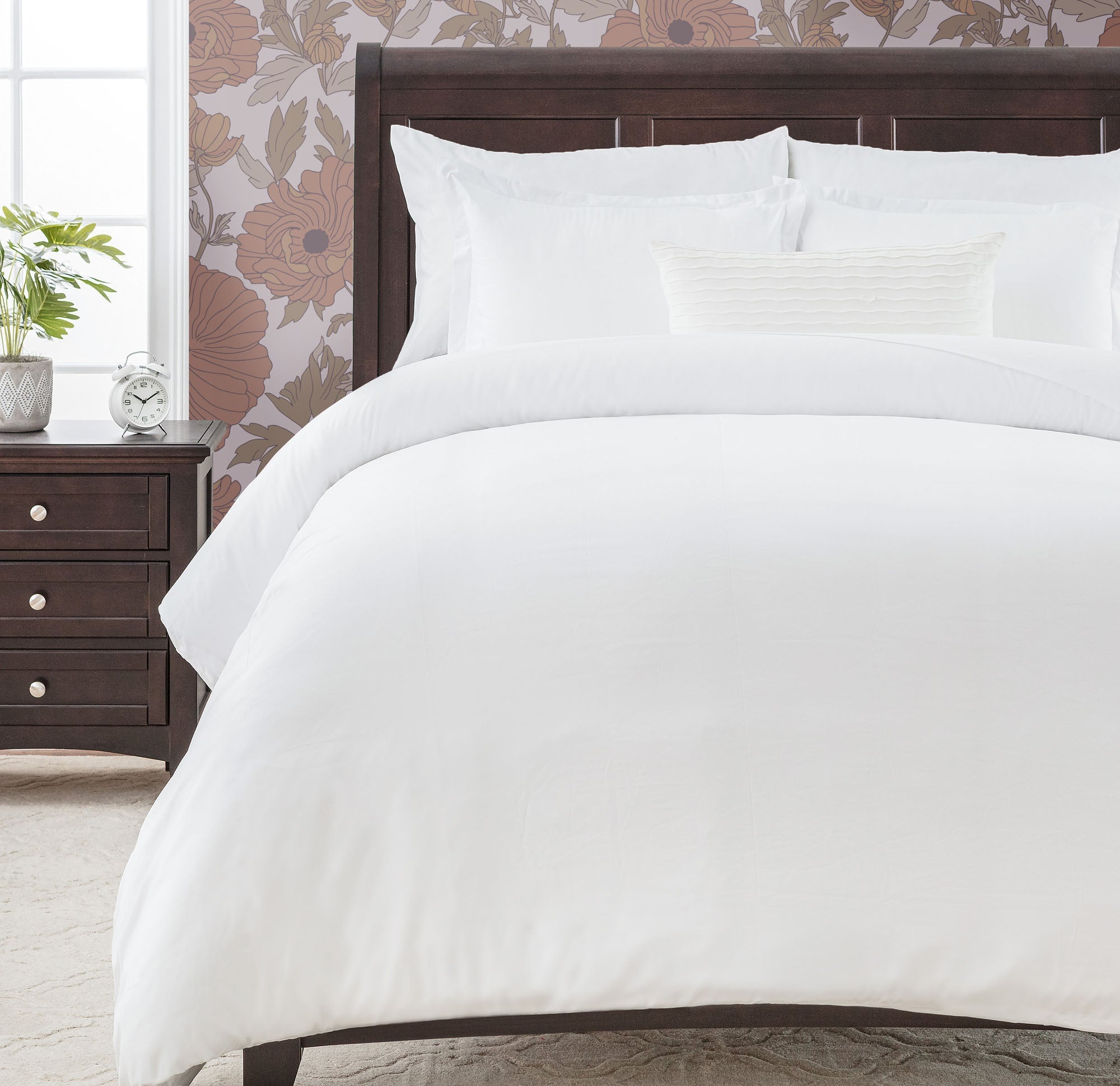 Solid Duvet Cover Set-Tolkye