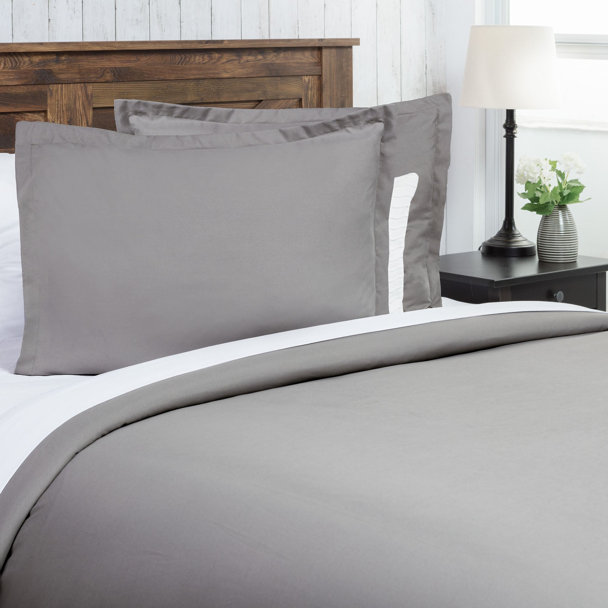 Solid Duvet Cover Set-Tolkye