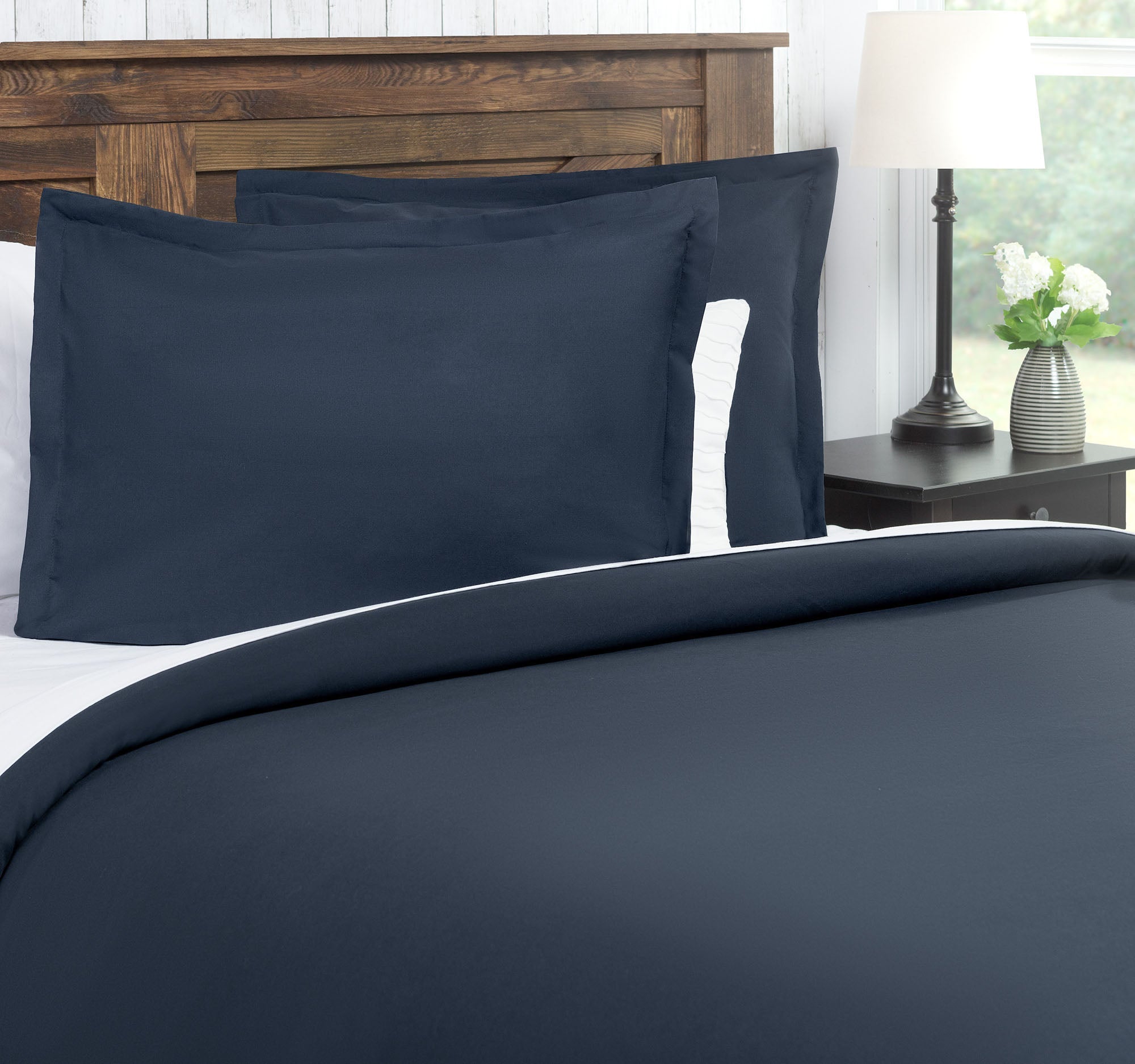 Solid Duvet Cover Set-Tolkye