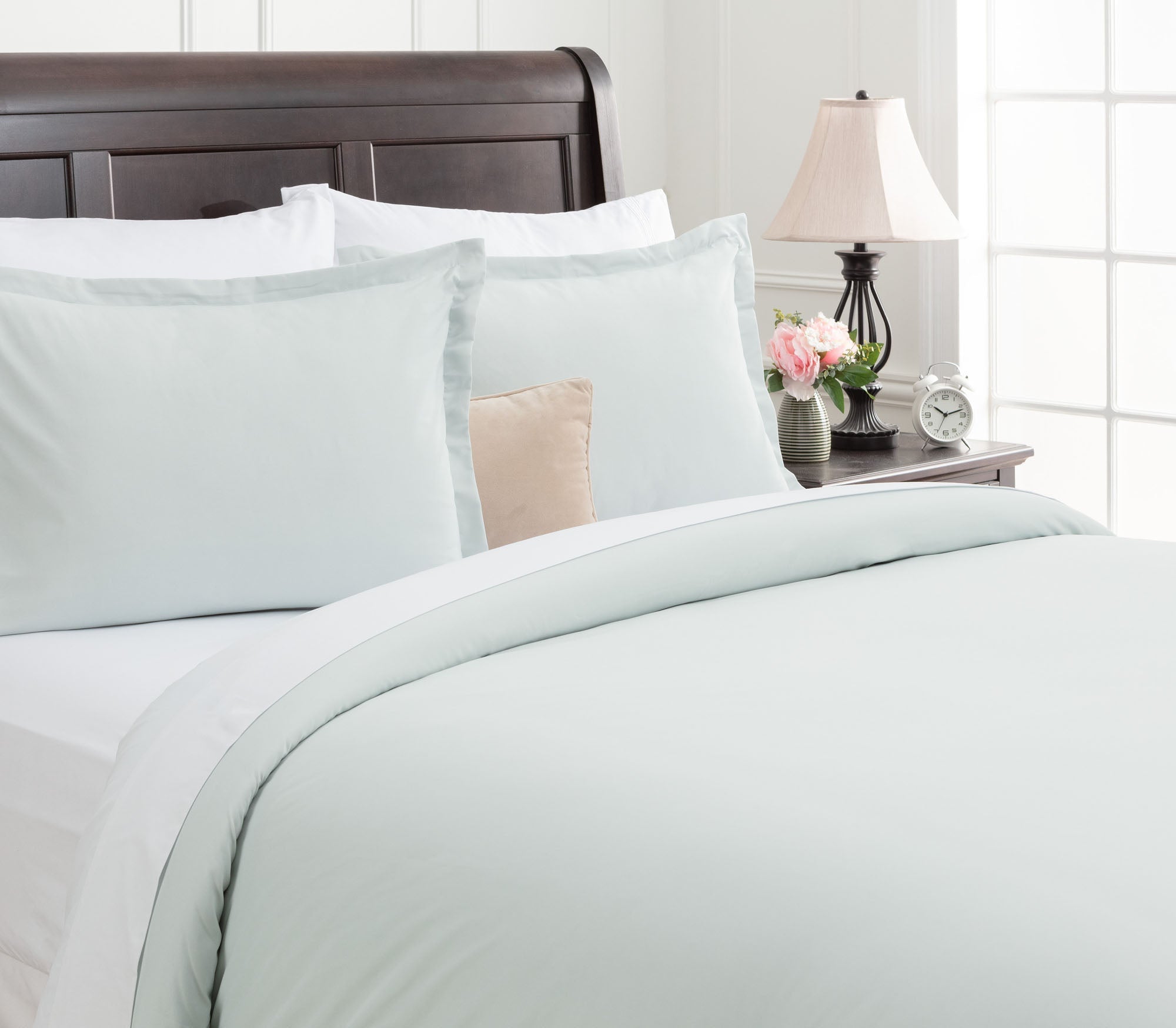 Solid Duvet Cover Set-Tolkye