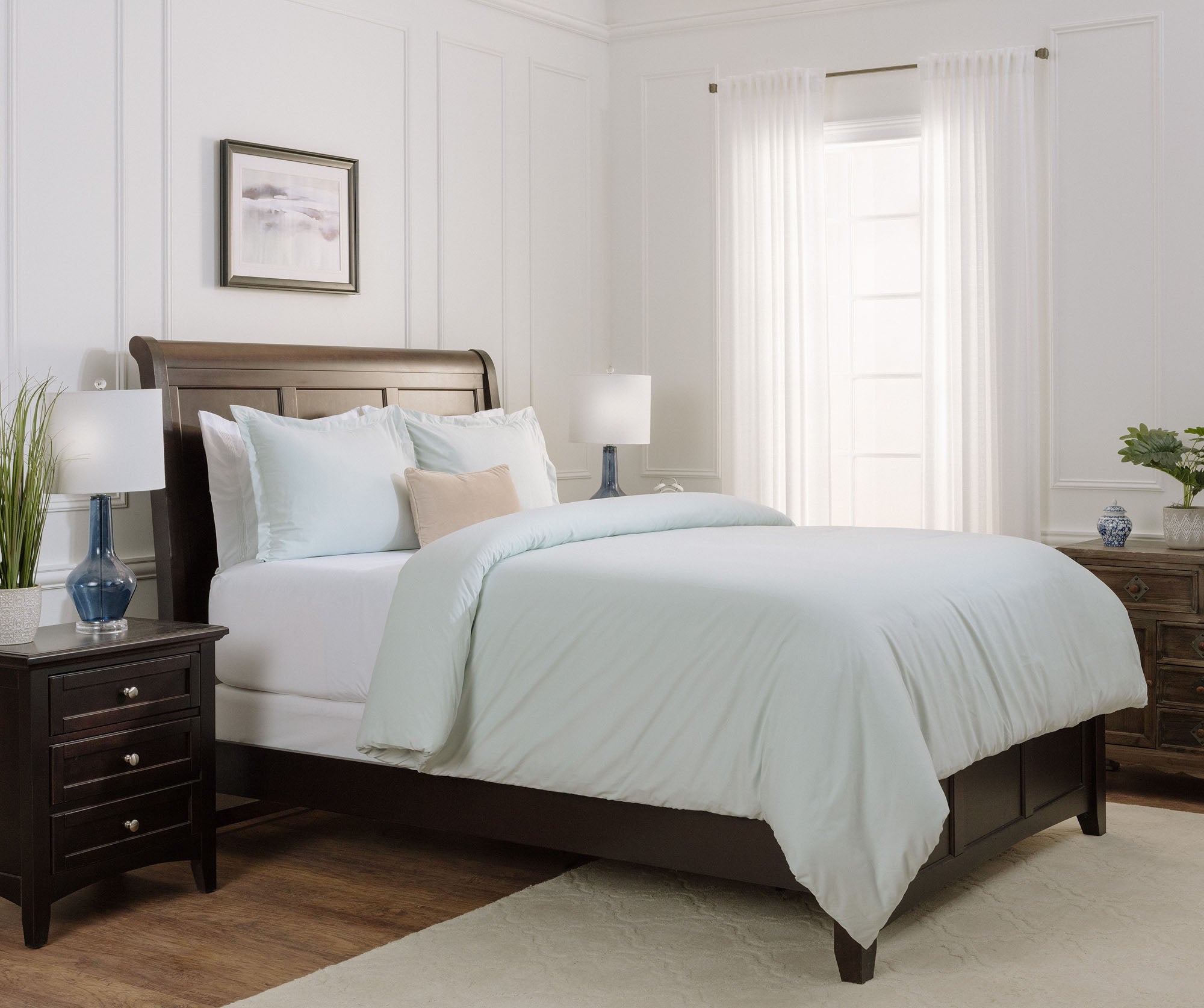 Solid Duvet Cover Set-Tolkye