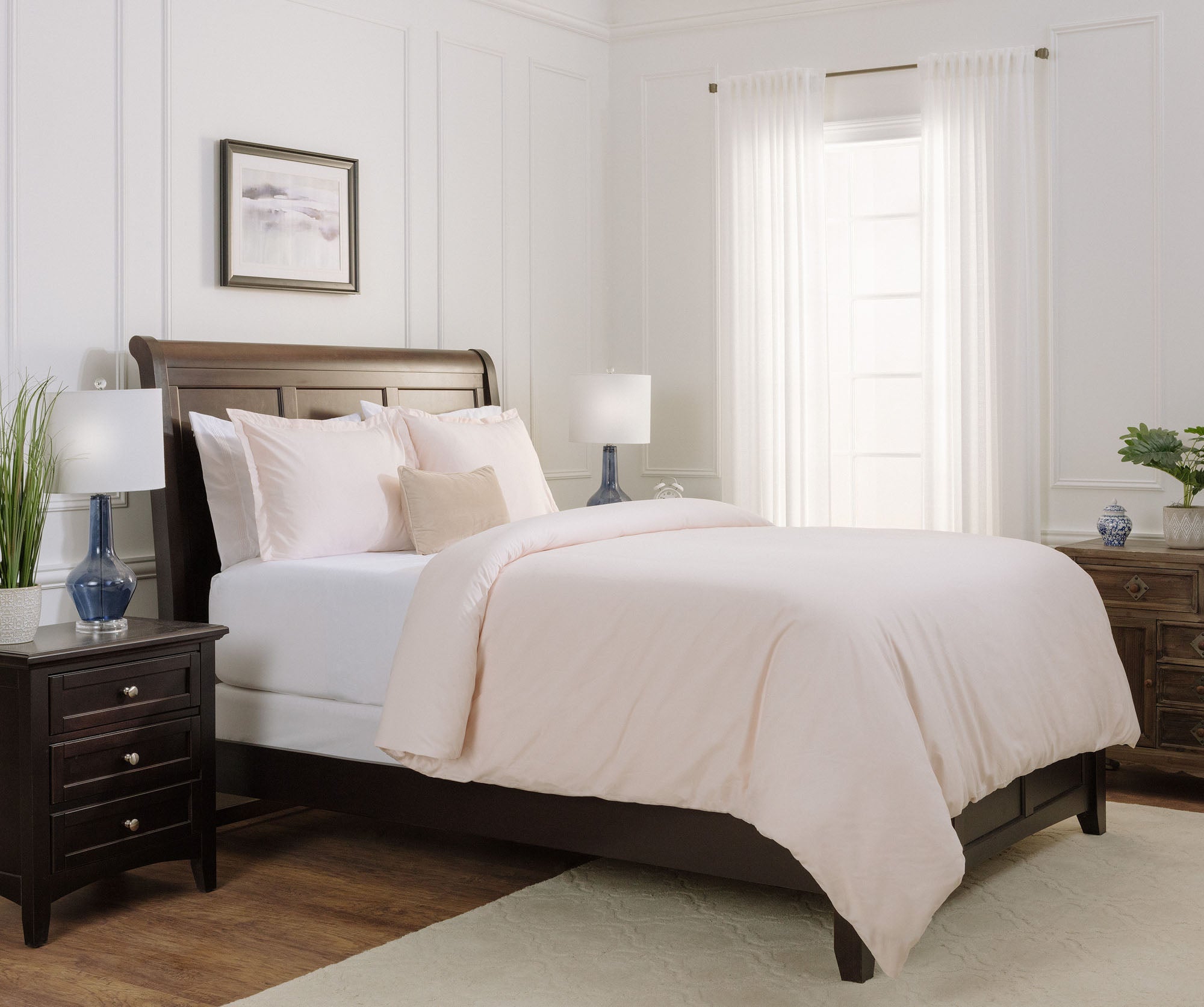 Solid Duvet Cover Set-Tolkye