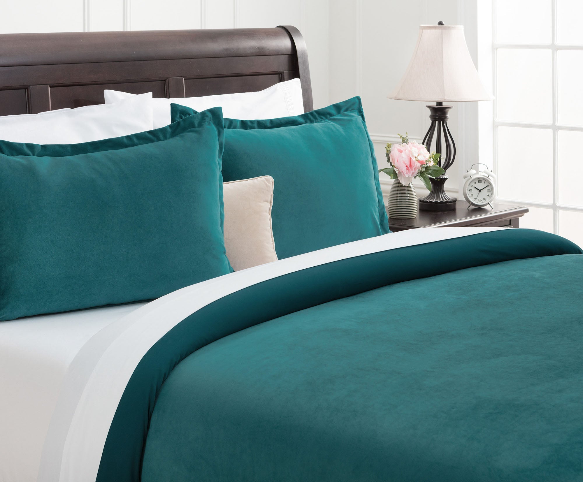 Velour Velvet Duvet Cover Set-Tolkye