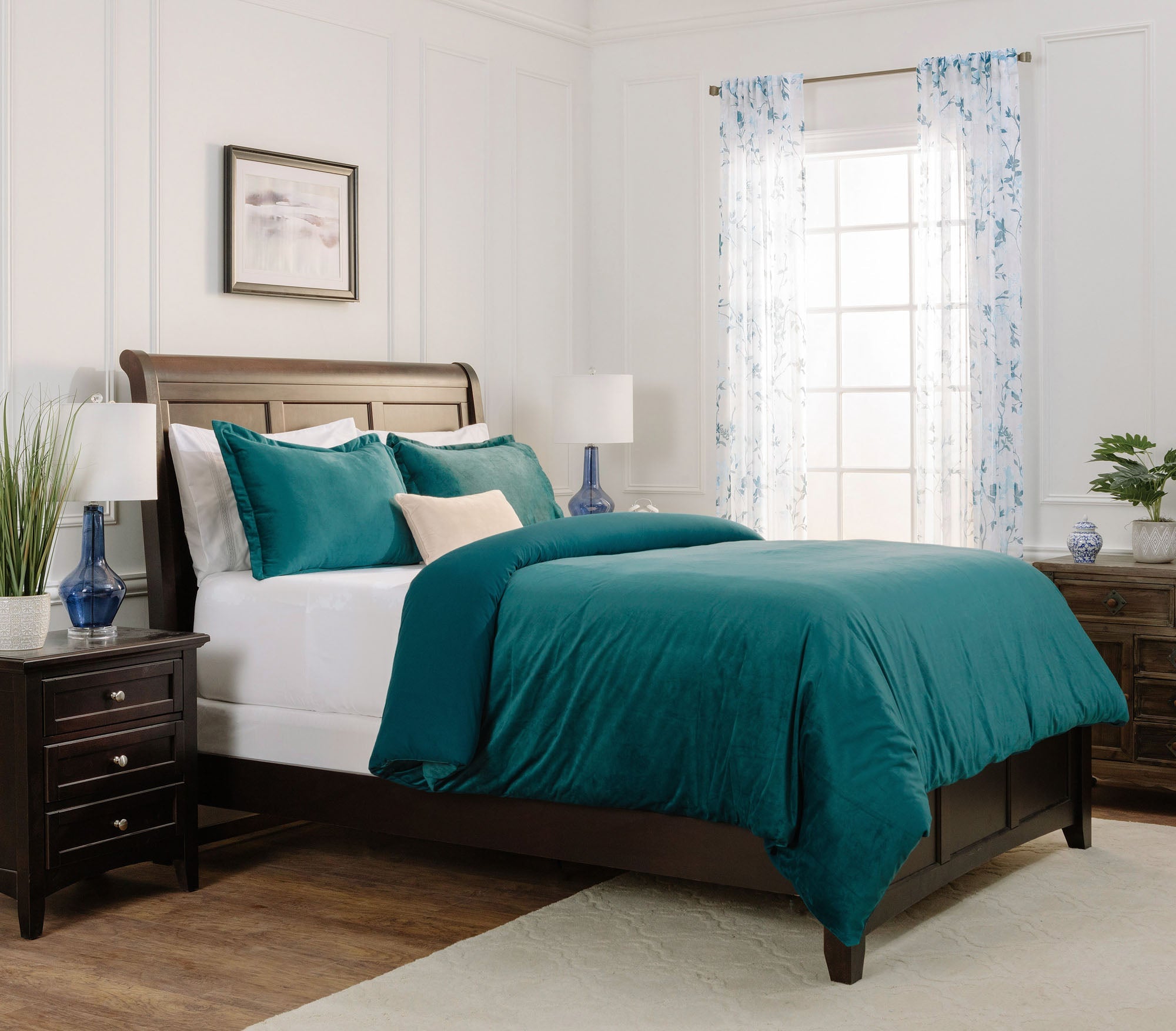 Velour Velvet Duvet Cover Set-Tolkye