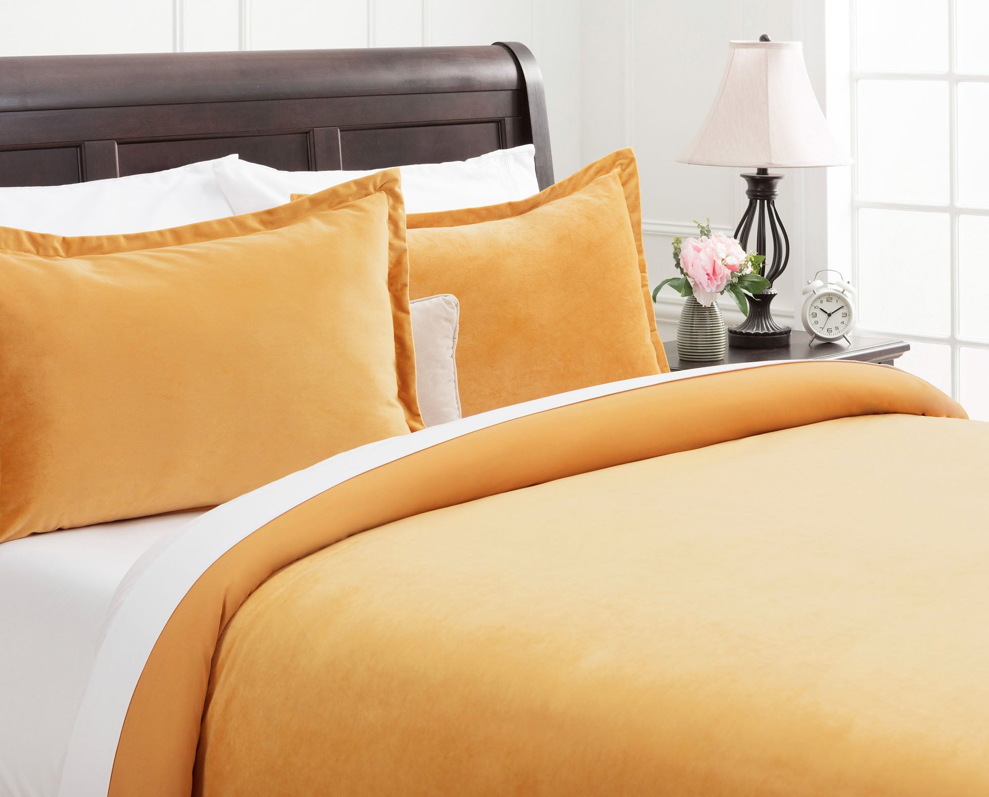 Velour Velvet Duvet Cover Set-Tolkye