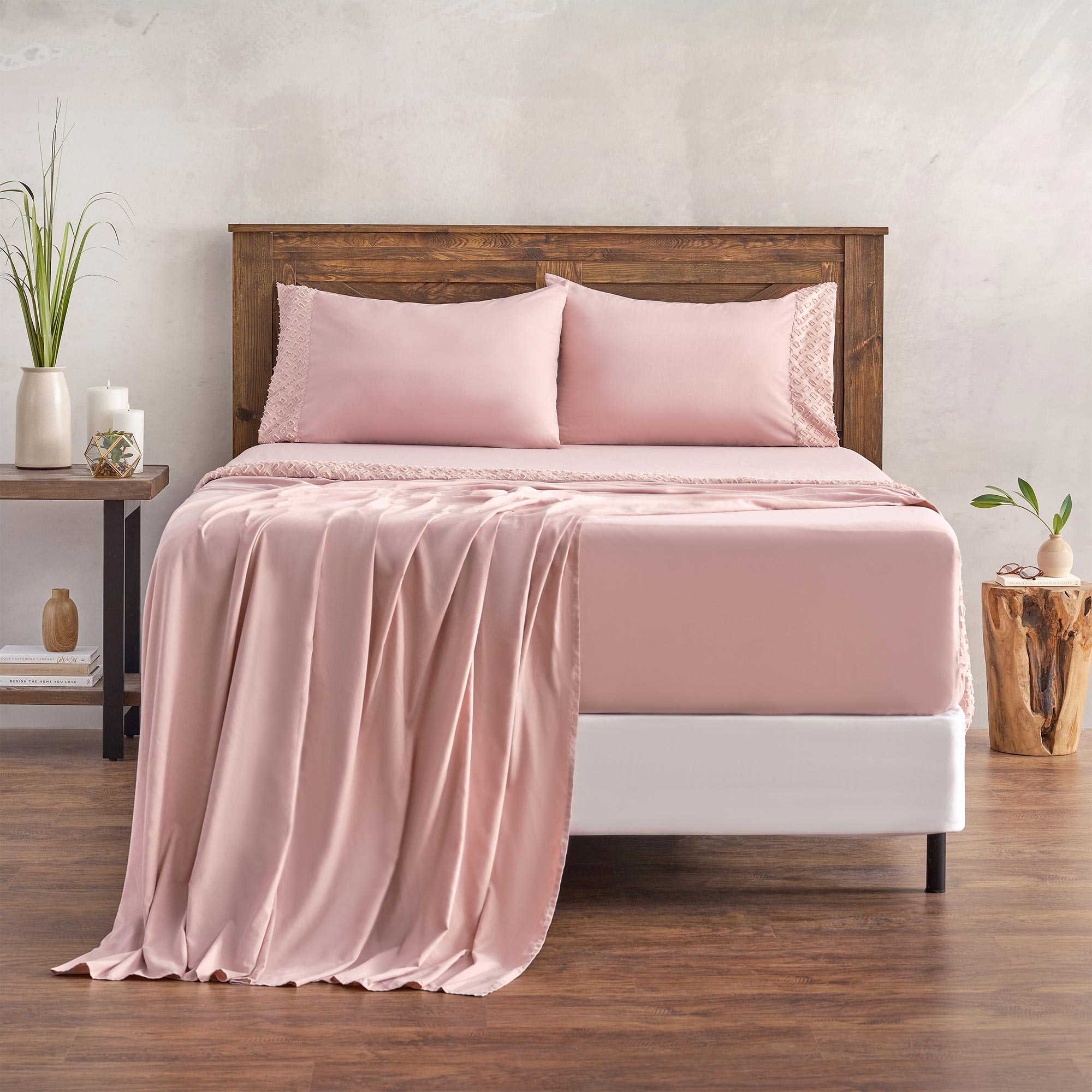 Clipped Textured Sheets Set-Tolkye