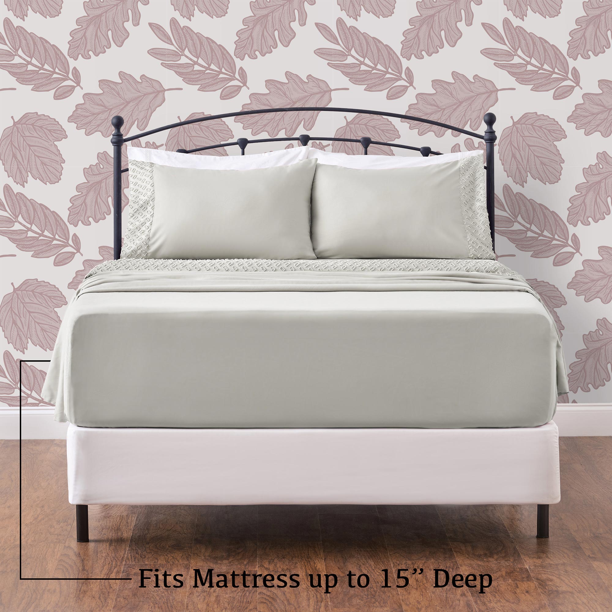 Clipped Textured Sheets Set-Tolkye