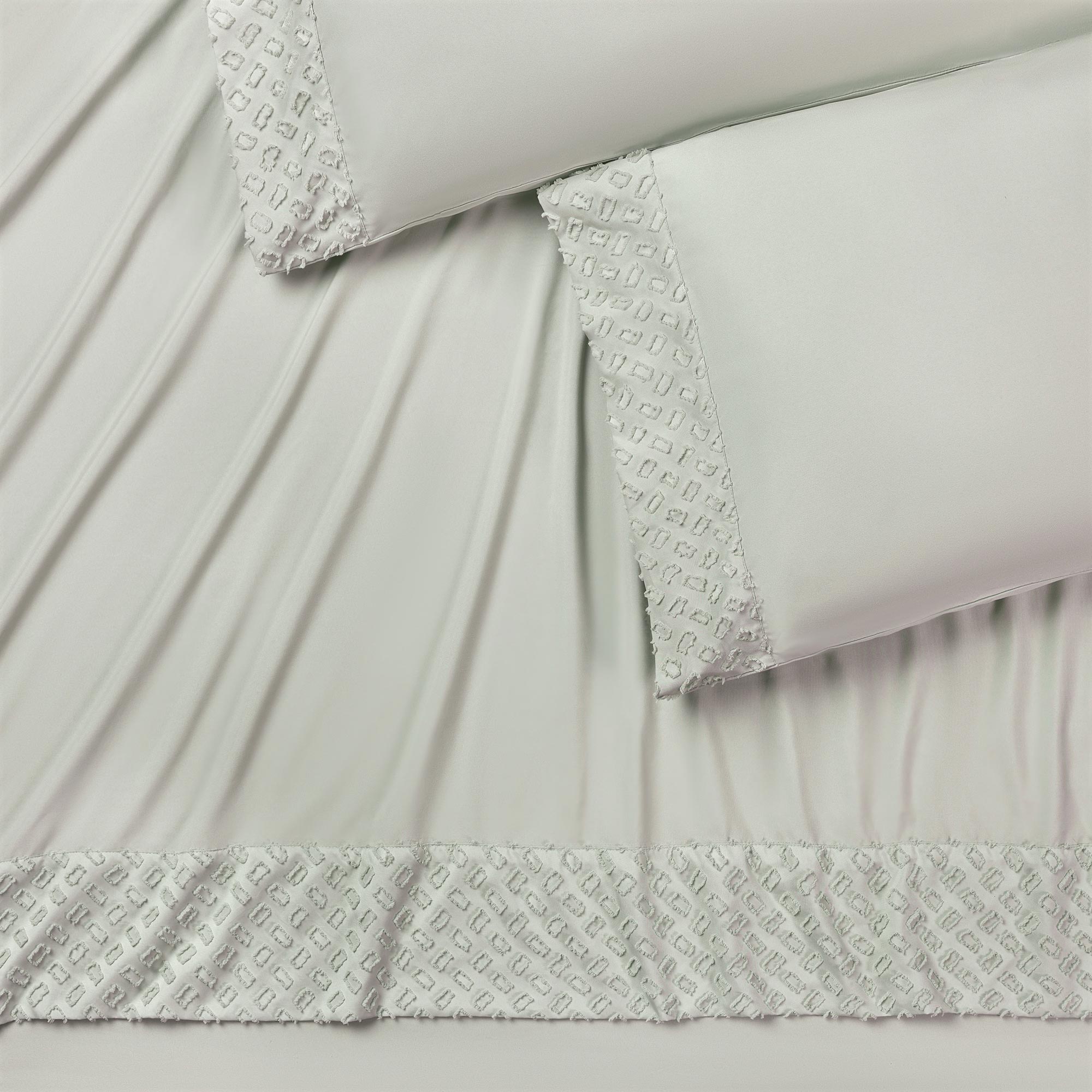 Clipped Textured Sheets Set-Tolkye