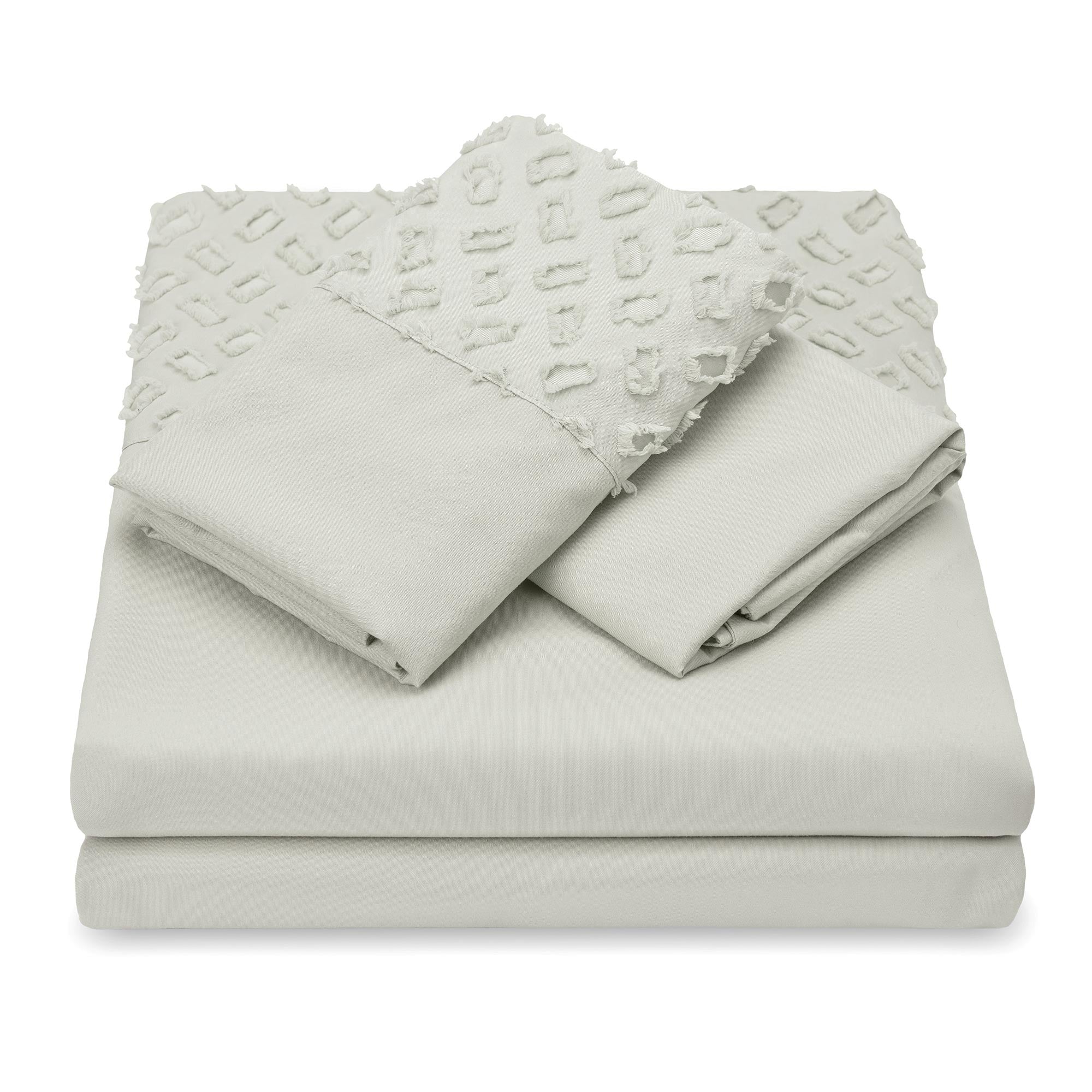 Clipped Textured Sheets Set-Tolkye