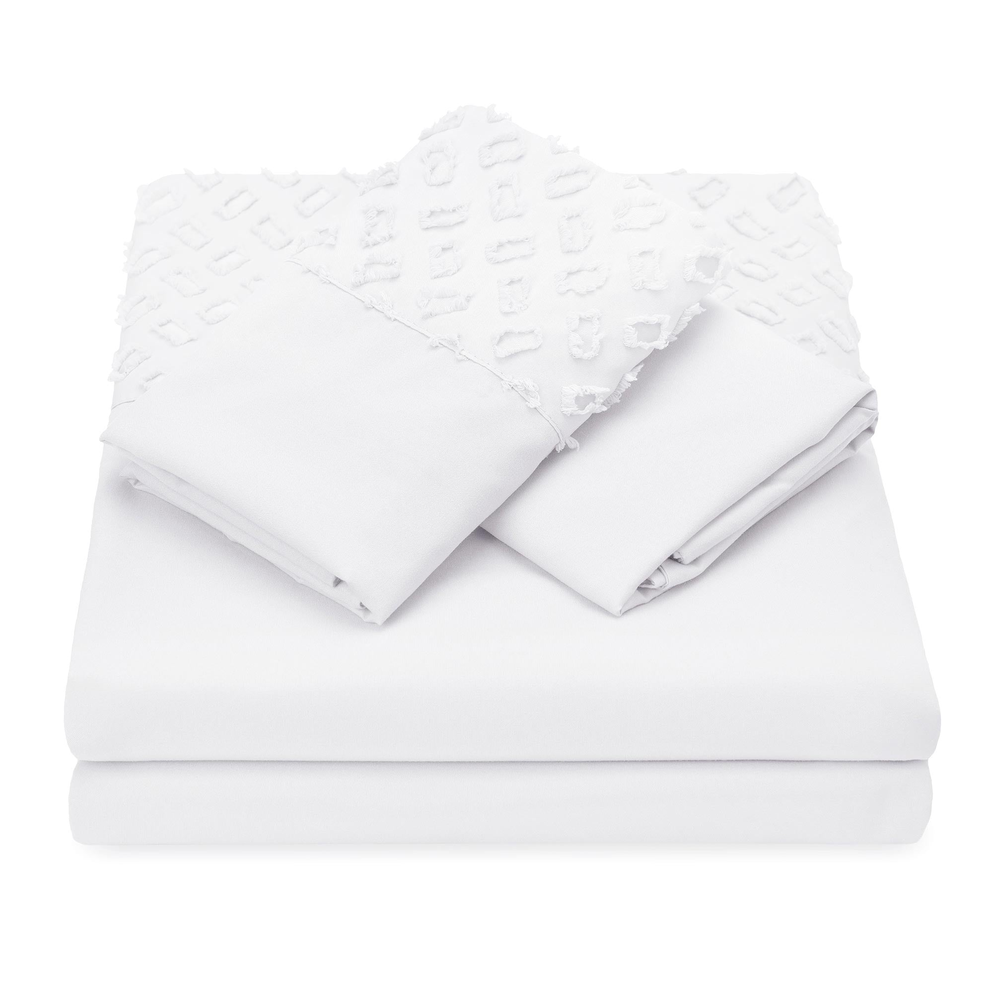Clipped Textured Sheets Set-Tolkye