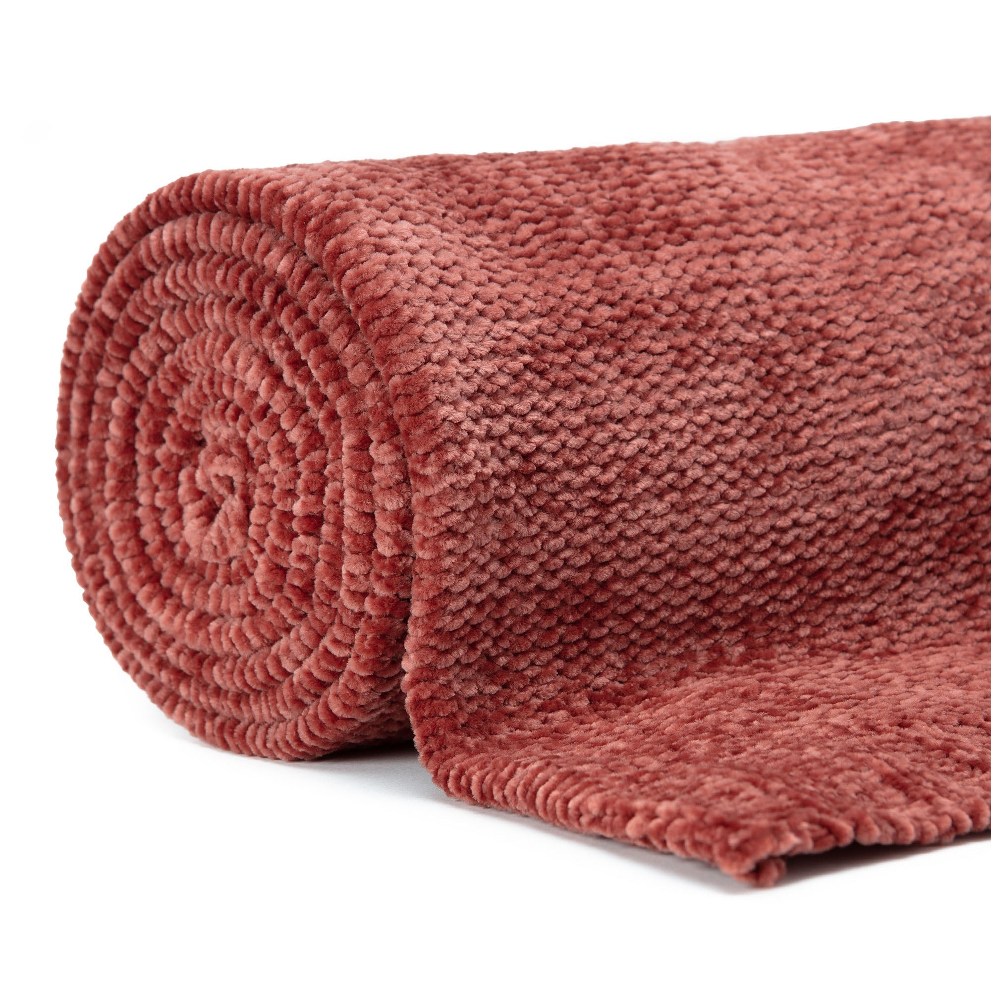 Chenille Luxe Border Throw Blanket-Tolkye