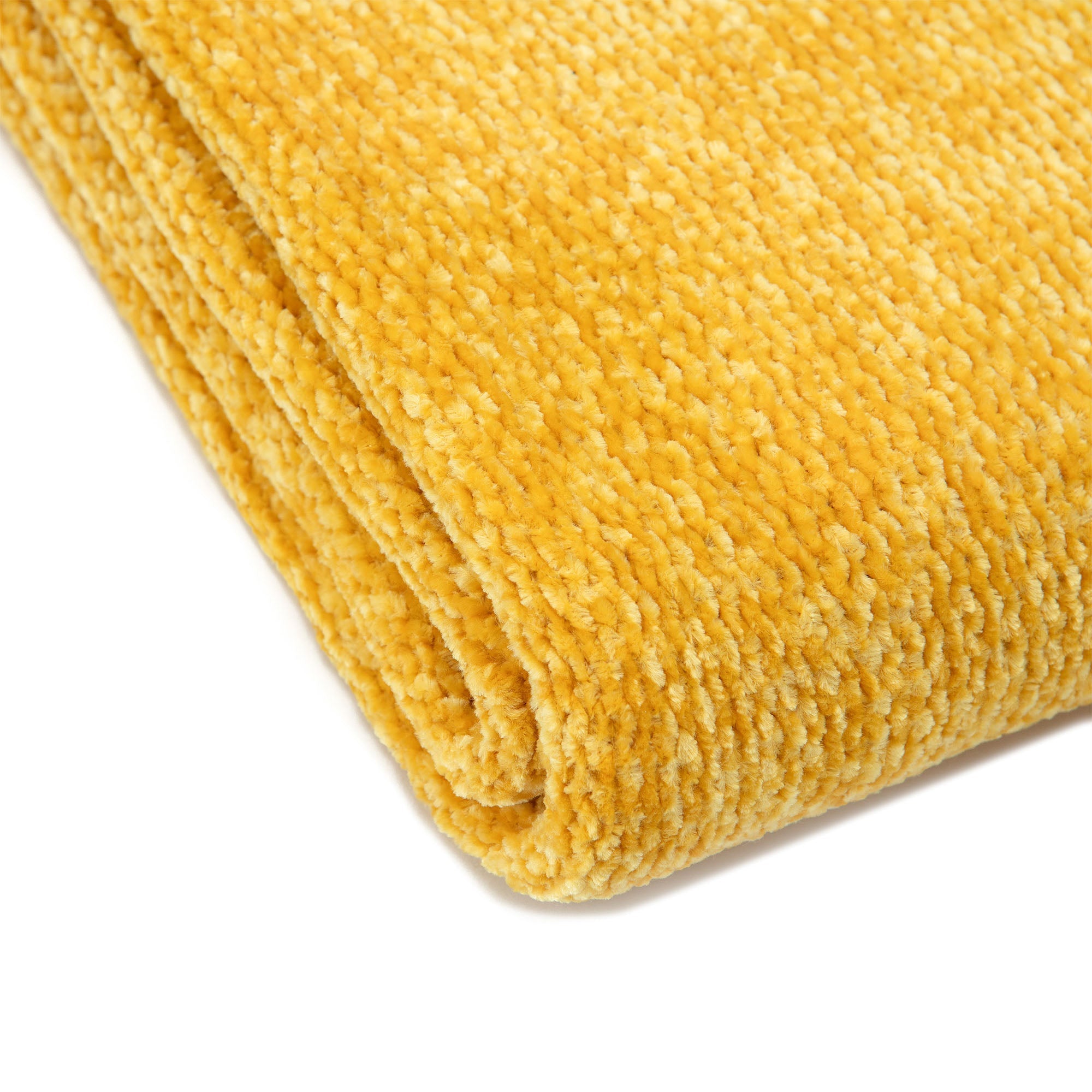 Chenille Luxe Border Throw Blanket-Tolkye