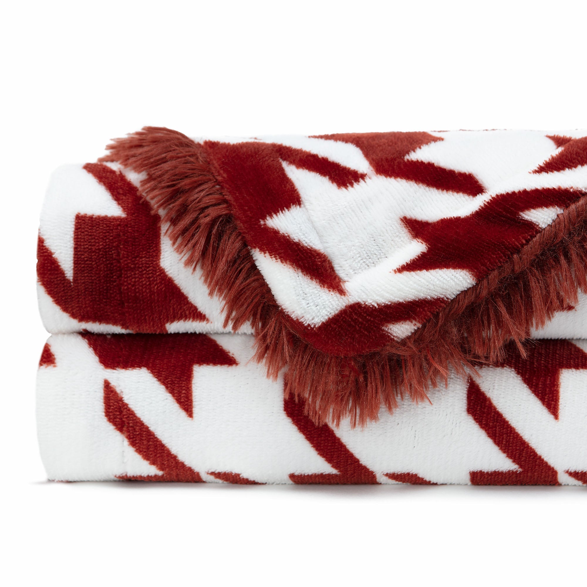 Houndstooth Throw Blanket-Tolkye