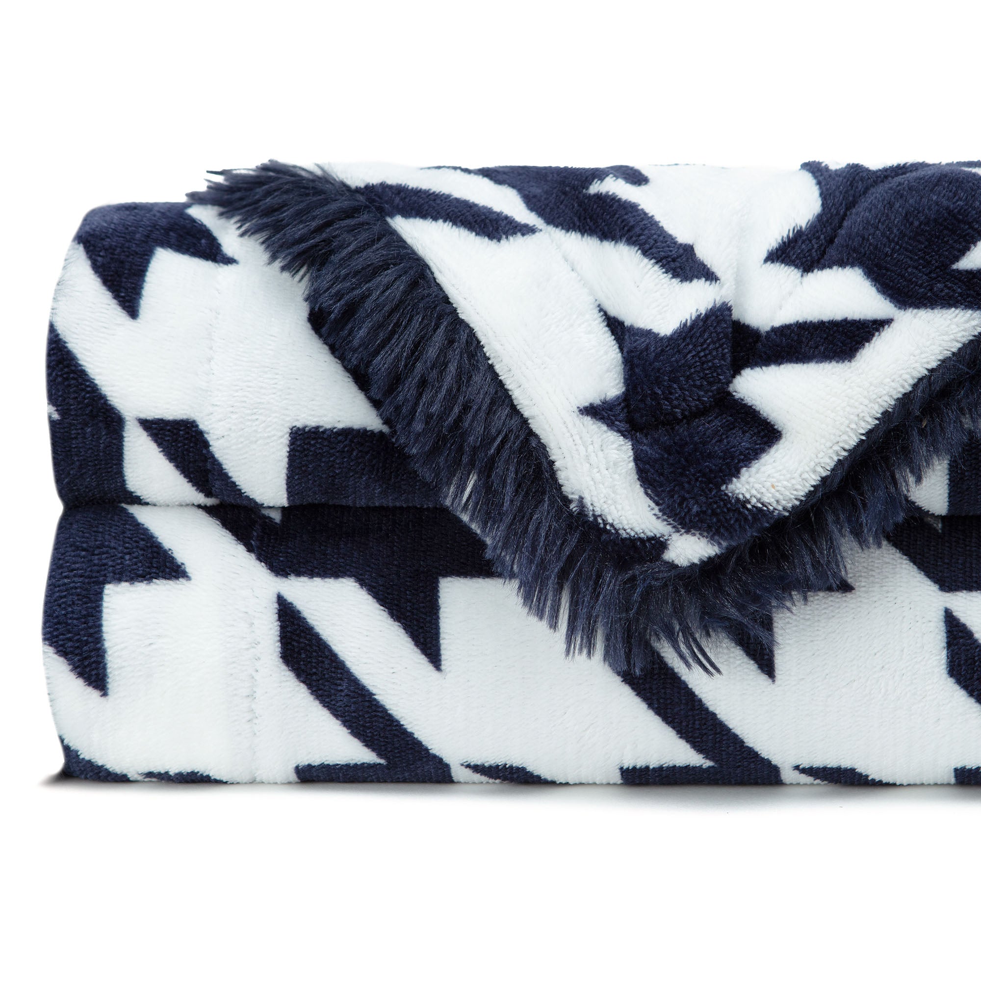Houndstooth Throw Blanket-Tolkye