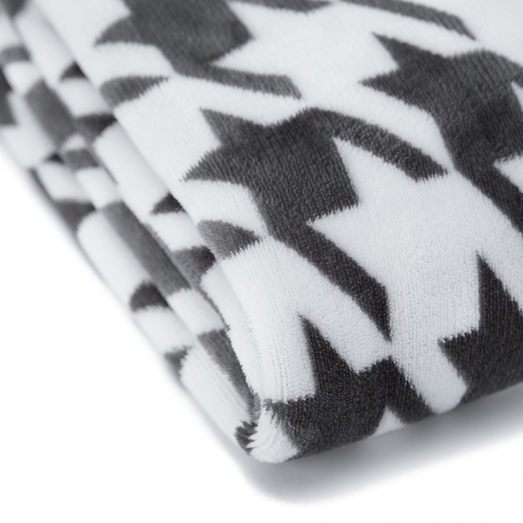 Houndstooth Throw Blanket-Tolkye