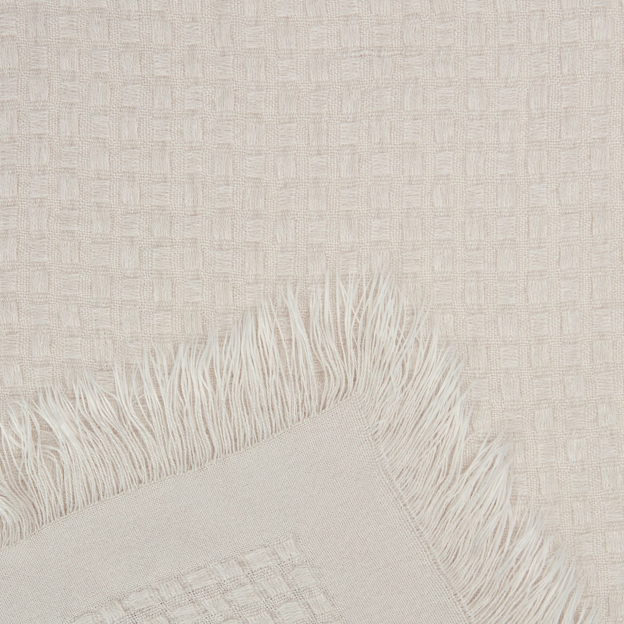 Waffle Fringe Throw Blanket-Tolkye