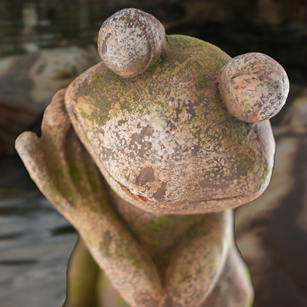 Garden Frog Statue