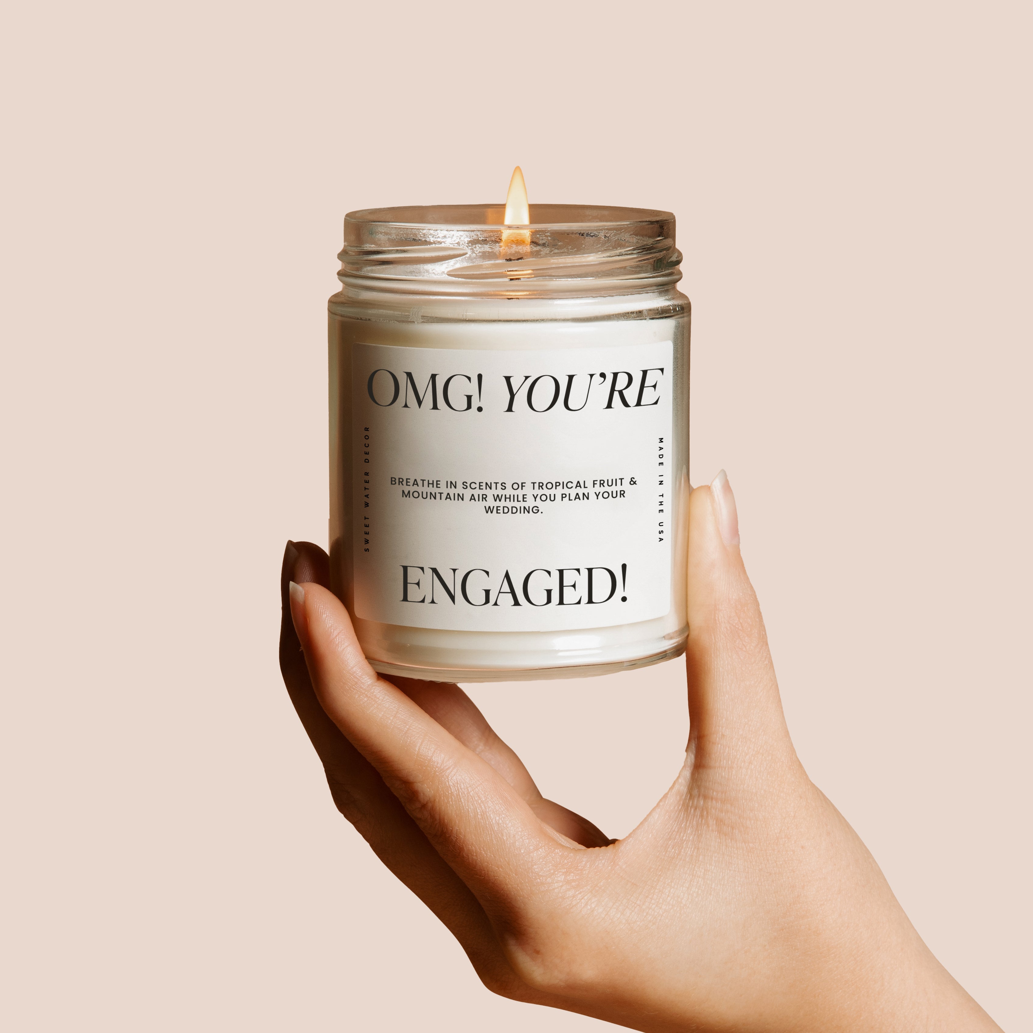 OMG! You're Engaged! Soy Candle - 9 oz