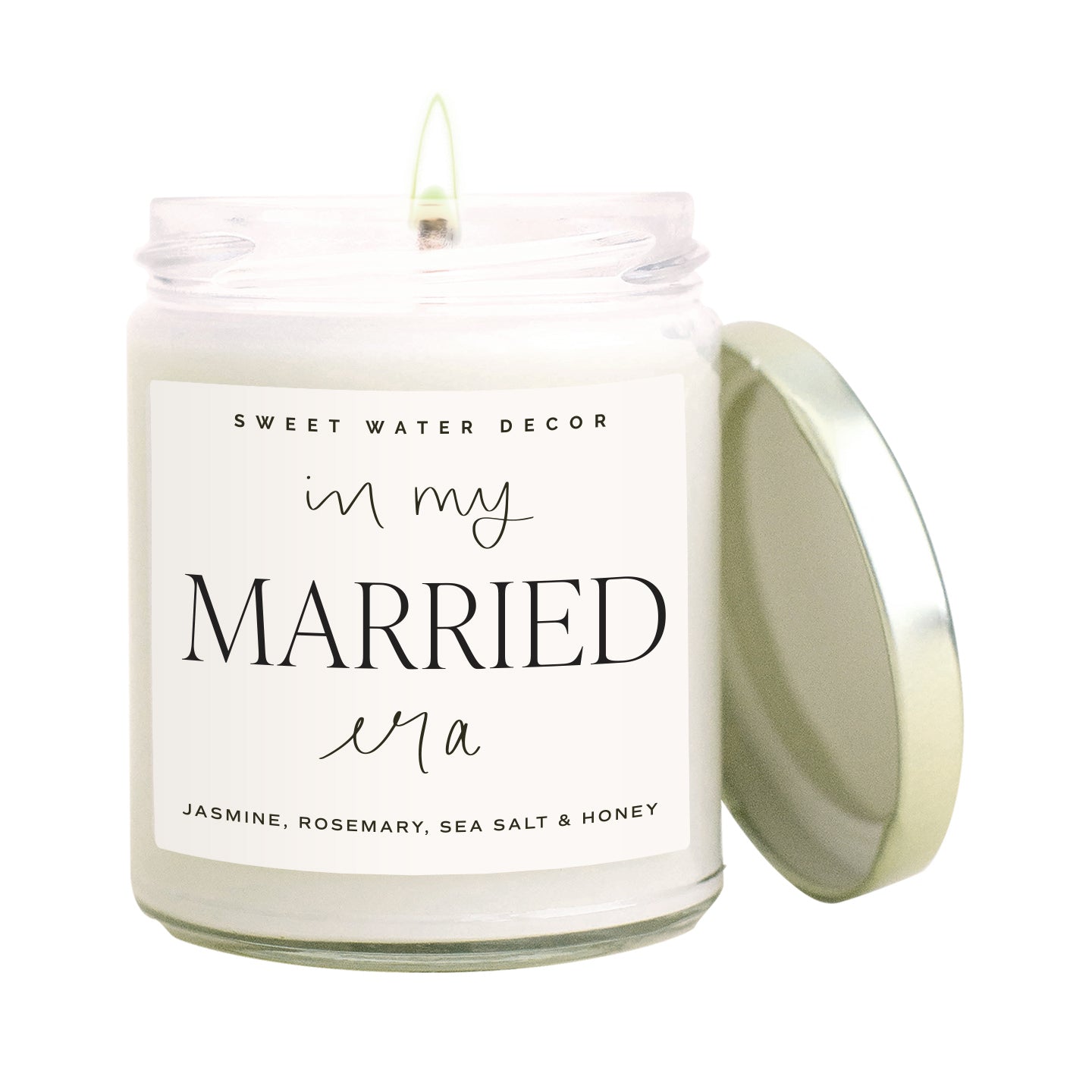 In My Married Era Soy Candle - Clear Jar - 9 oz