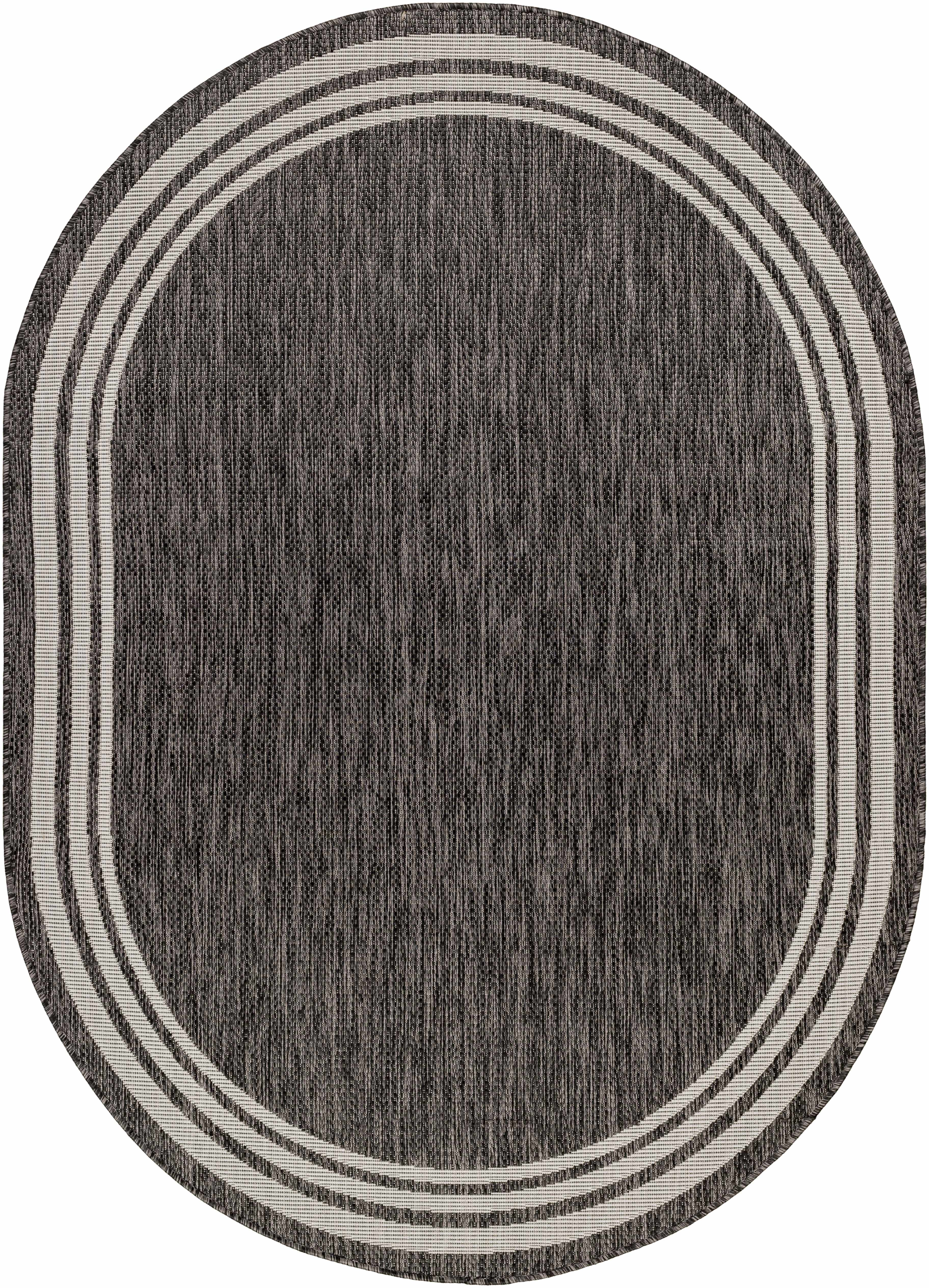 Charcoal Outdoor Rug