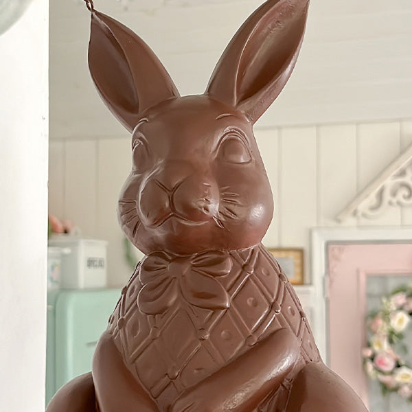 3D Chocolate Bunny Sign With New Bracket Option | Our "Easter" Signs Of The Seasons Edition