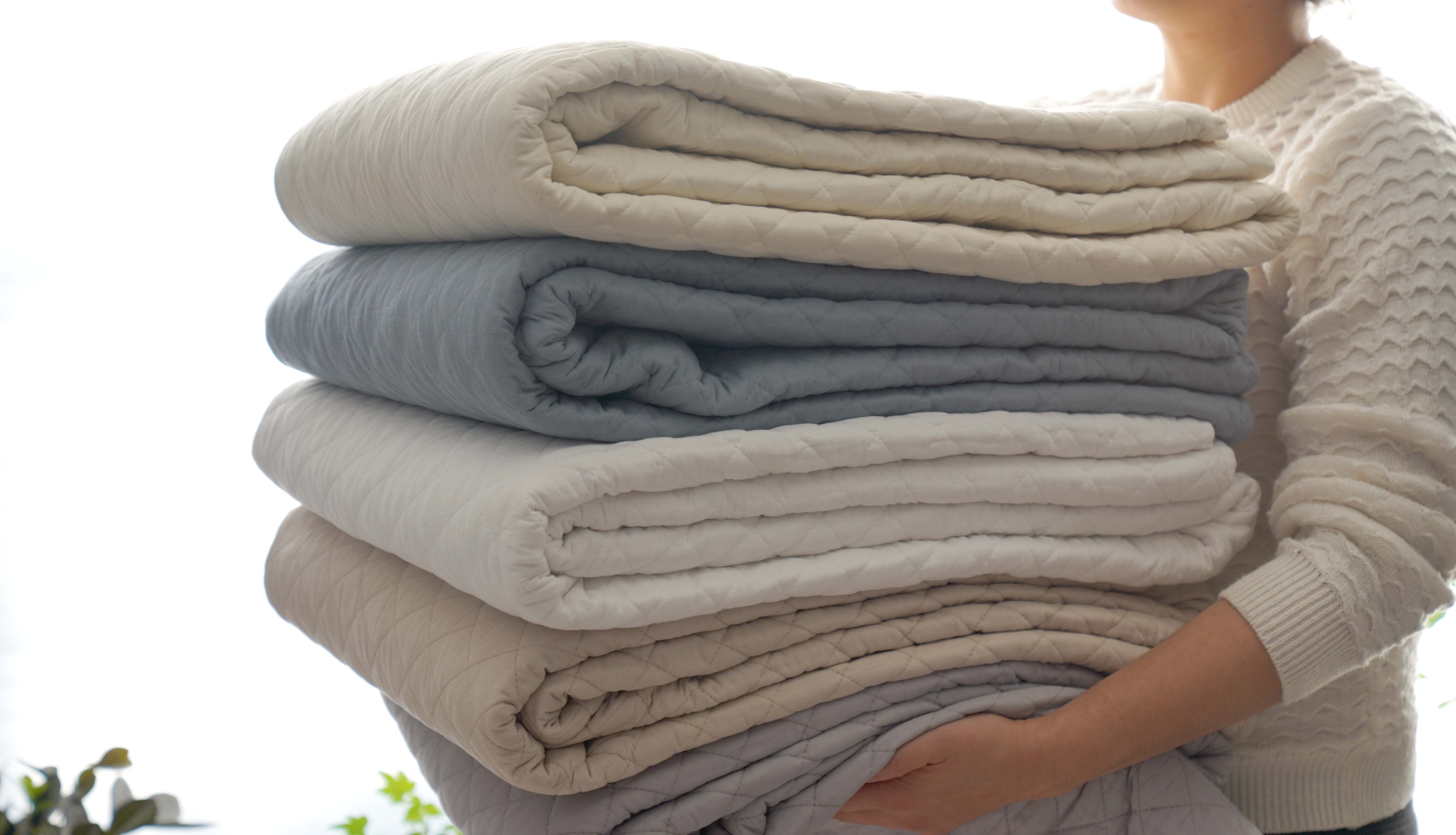 Ava Diamond Oversized Cotton Quilt Set-Tolkye