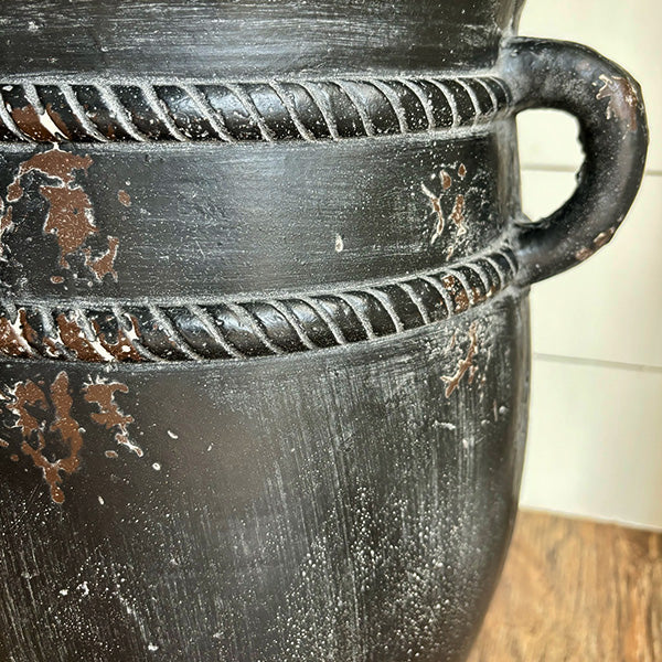 Large Lit Faux Pine Tree with Removable Black Pot