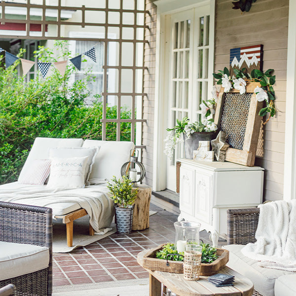 BOGO FREE! | Barn Quilt Inspired Patriotic American Wooden Flag