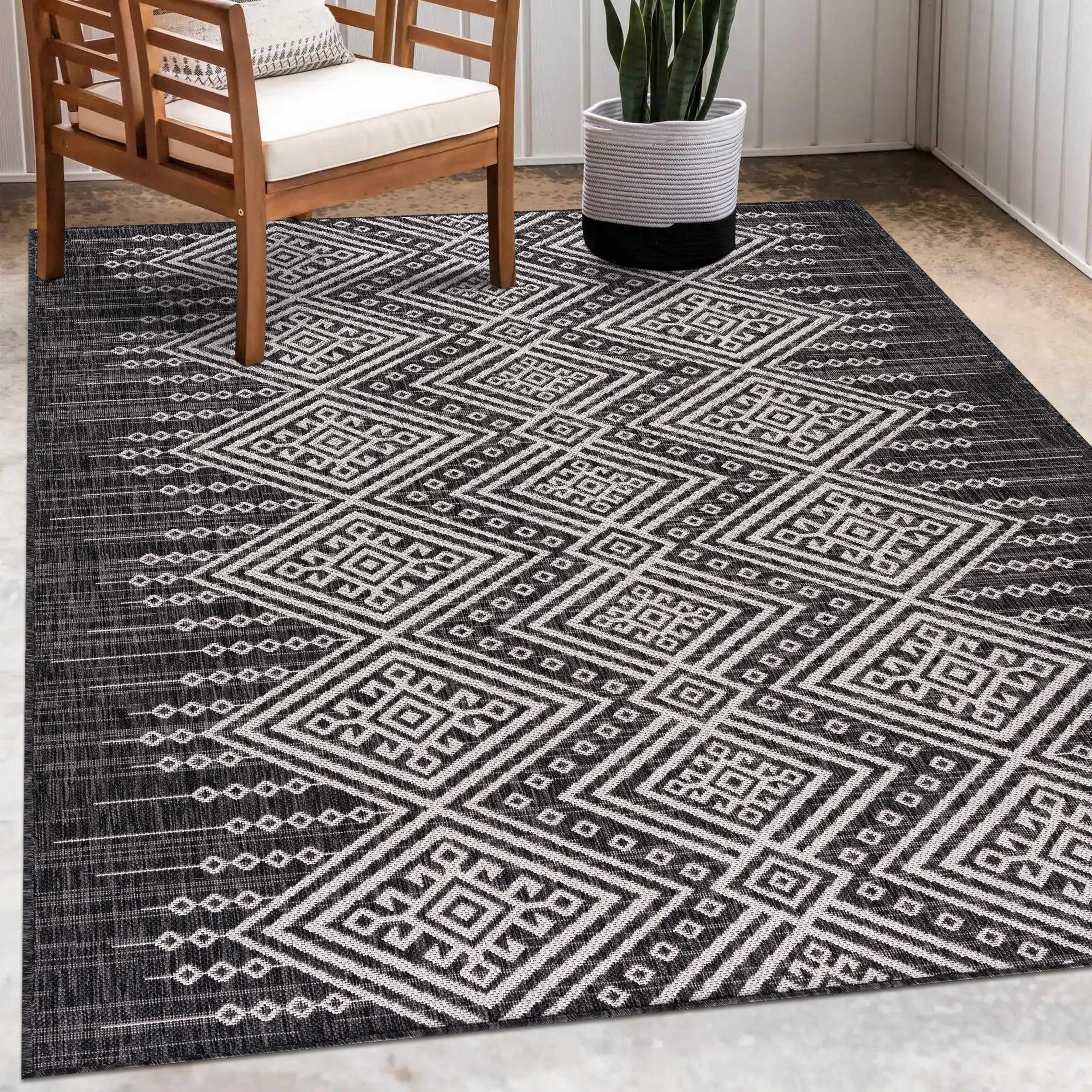 Bohemian Pattern Outdoor Rug