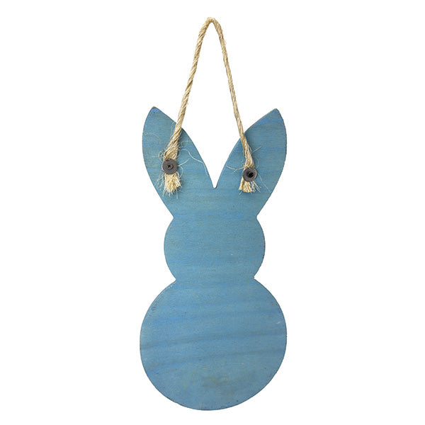 16 inch Wood Carved Easter Door Hanger