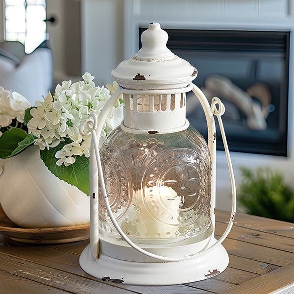 Elaborate Glasswork Hanging Lantern