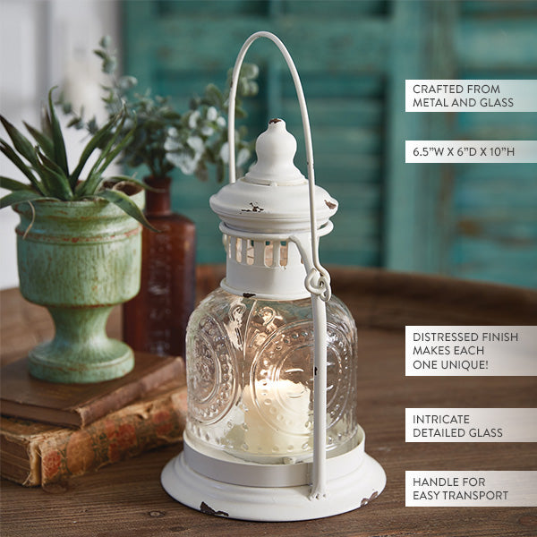 Elaborate Glasswork Hanging Lantern