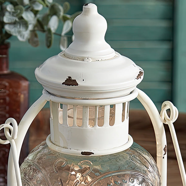 Elaborate Glasswork Hanging Lantern