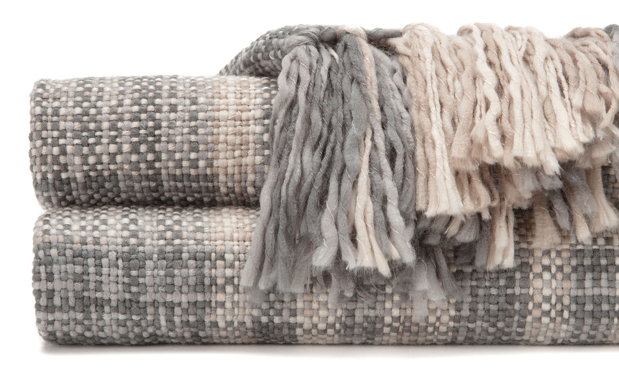 Farmhouse Plaid Throw Blanket-Tolkye