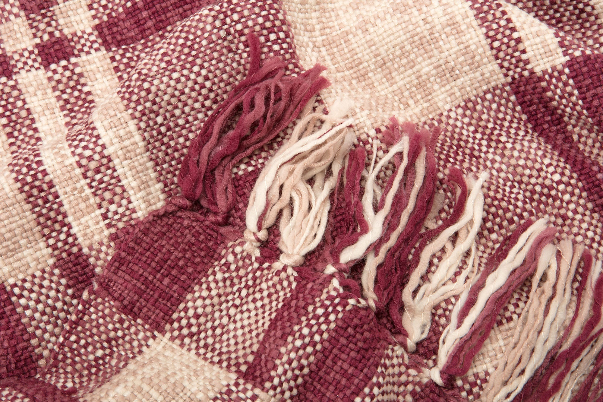 Farmhouse Plaid Throw Blanket-Tolkye