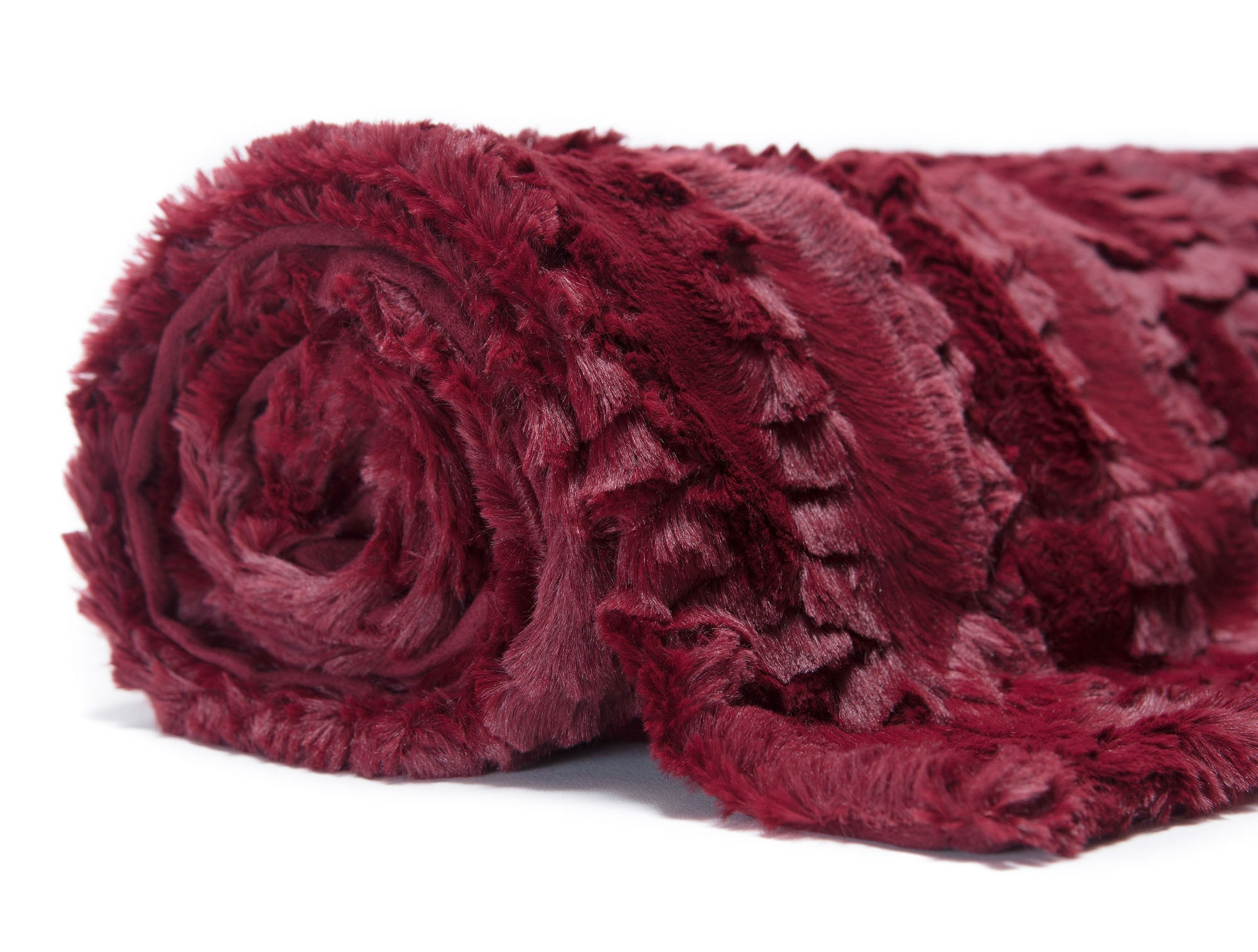 Modern Textured Faux Fur Throw Blanket-Tolkye