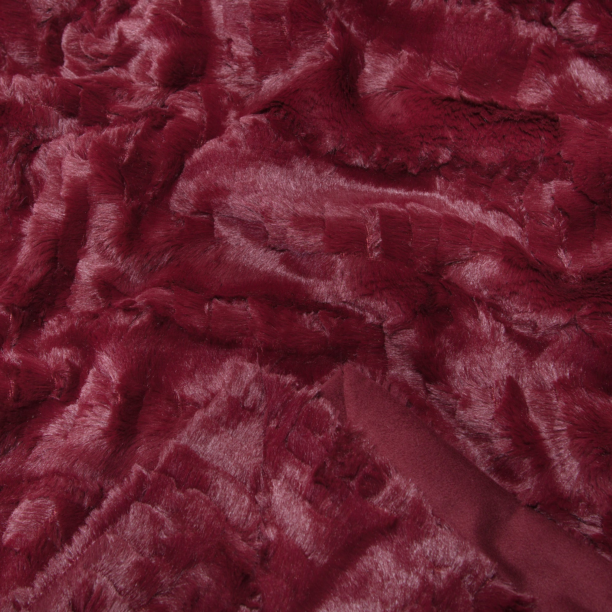 Modern Textured Faux Fur Throw Blanket-Tolkye