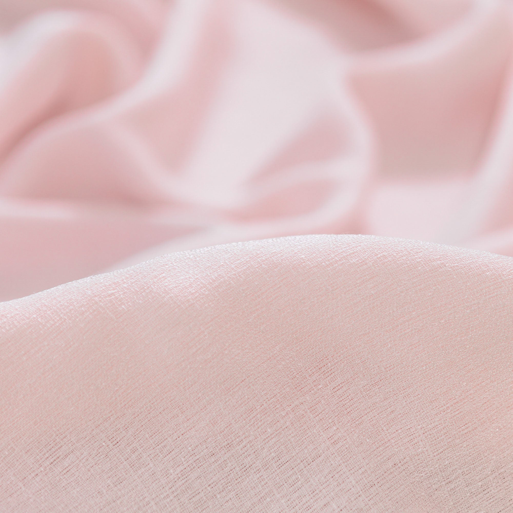 Faux Belgian Flax Solid Curtains-Tolkye