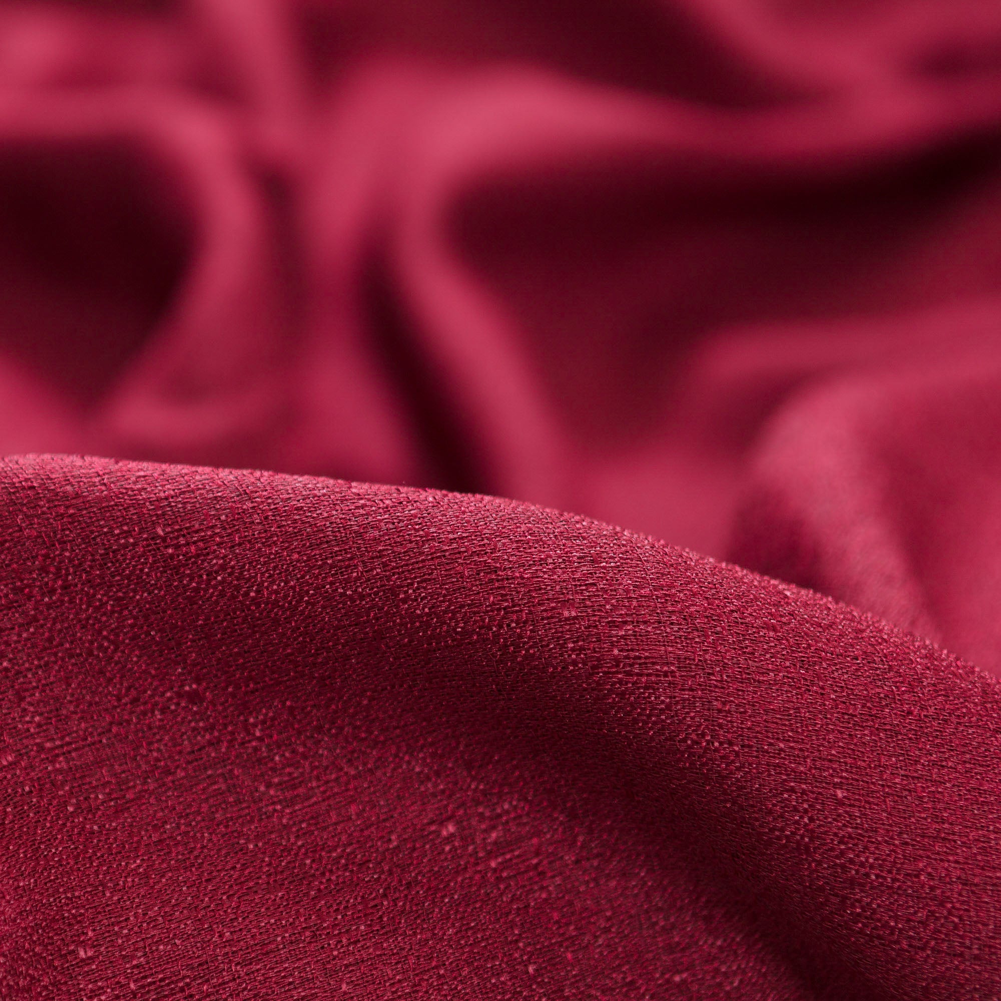 Faux Belgian Flax Solid Curtains-Tolkye