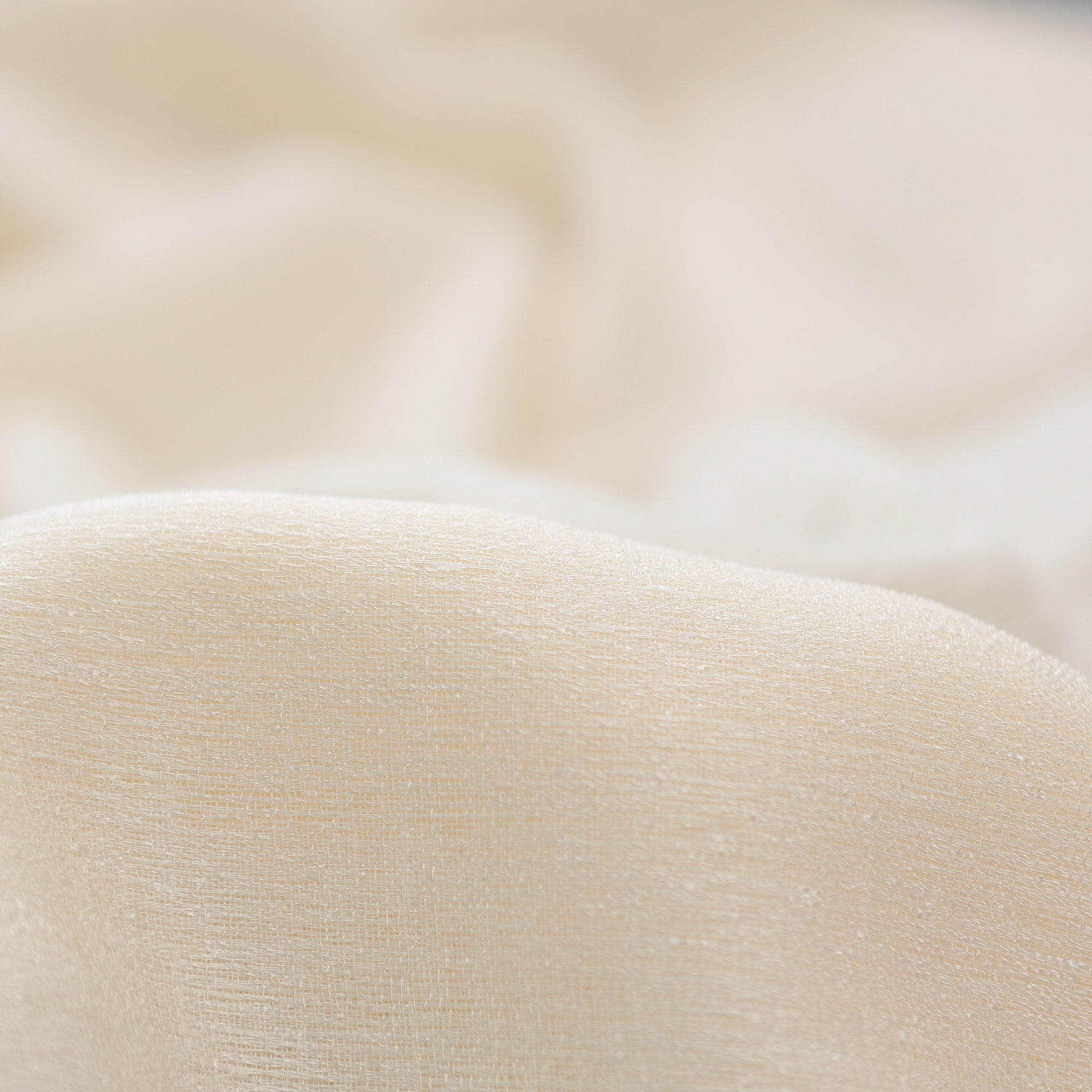 Faux Belgian Flax Solid Curtains-Tolkye