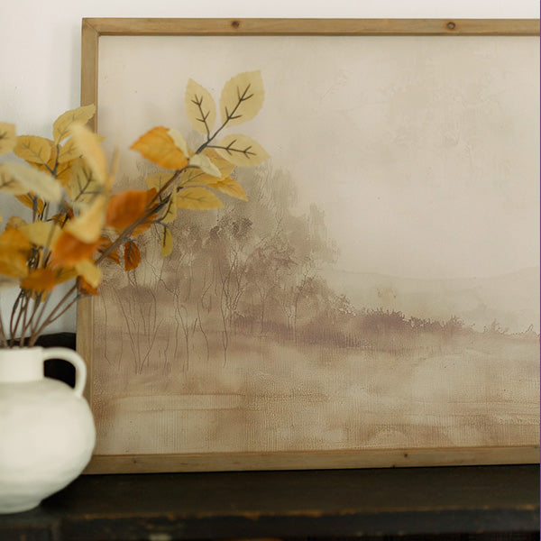 Countryside Wood Framed Wall Art