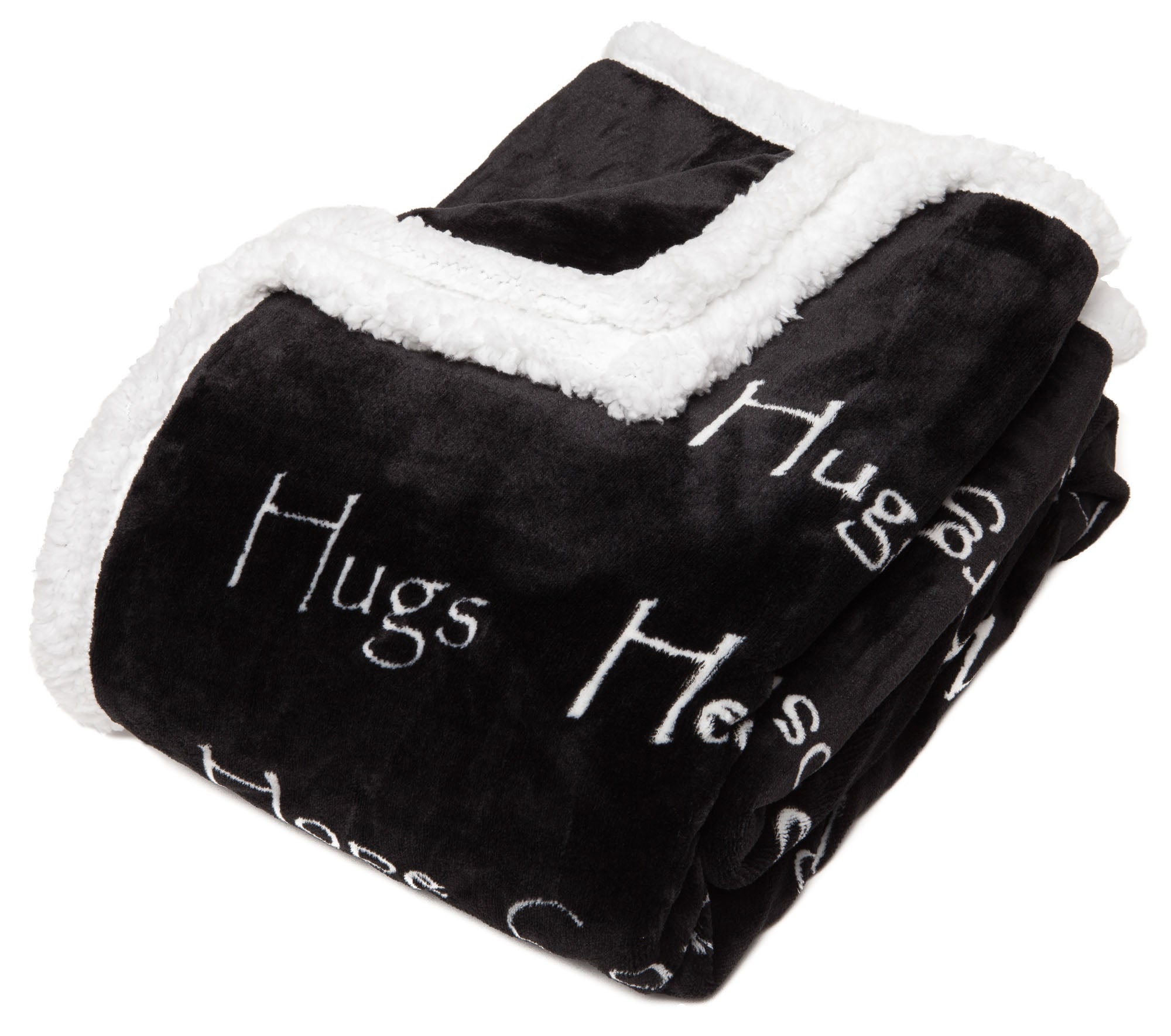 Gift Faux Fur Comfort Words Throw Blanket-Tolkye