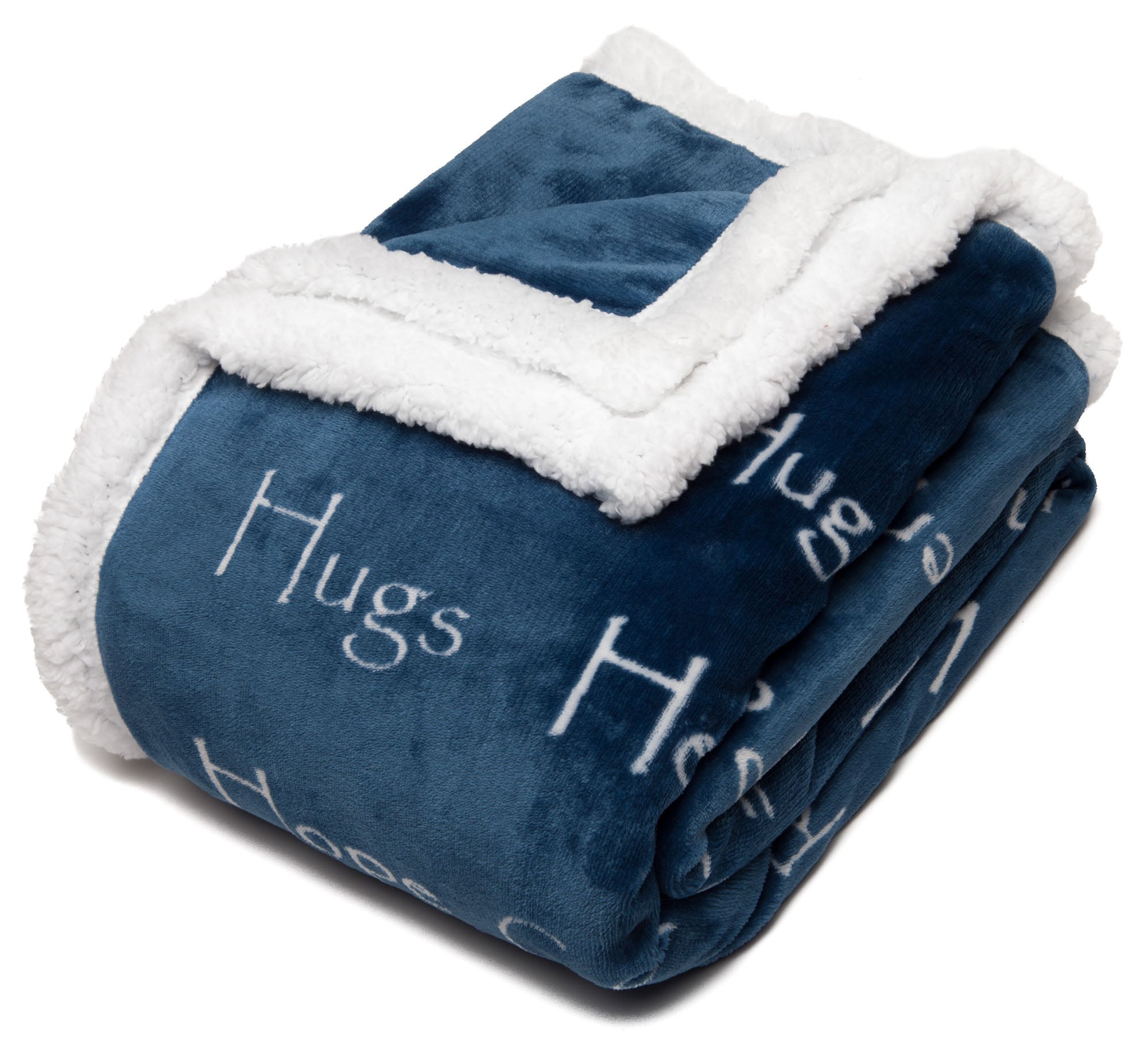 Gift Faux Fur Comfort Words Throw Blanket-Tolkye