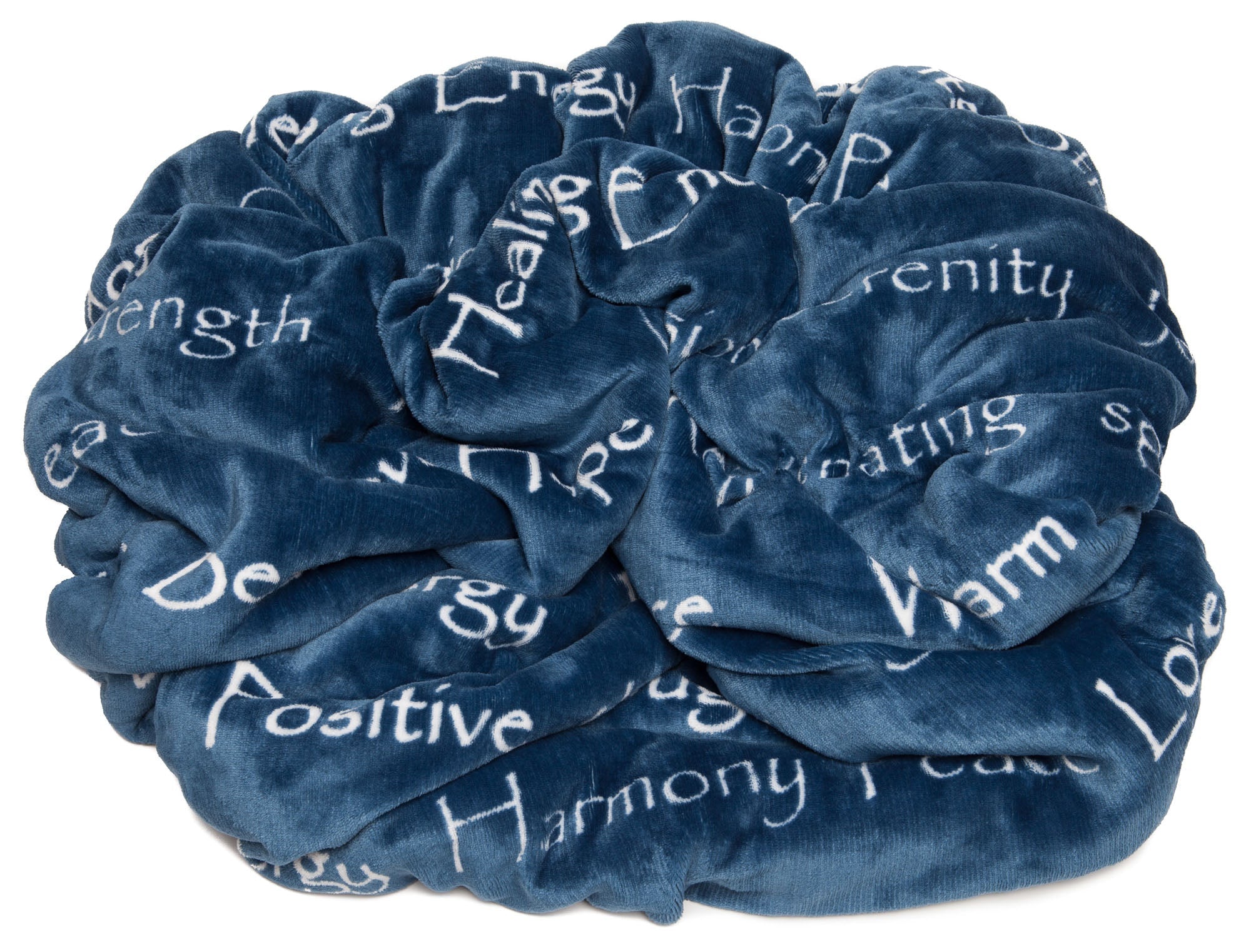 Gift Faux Fur Comfort Words Throw Blanket-Tolkye