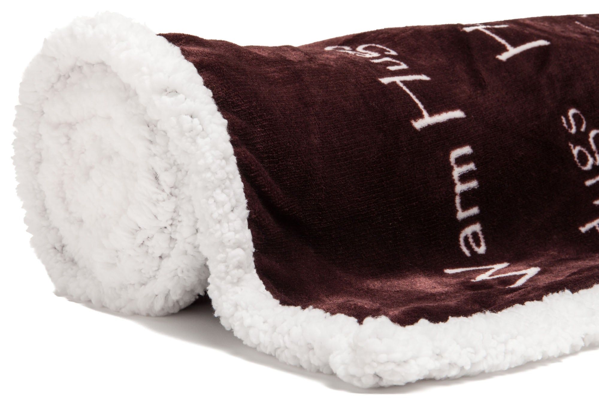 Gift Faux Fur Comfort Words Throw Blanket-Tolkye
