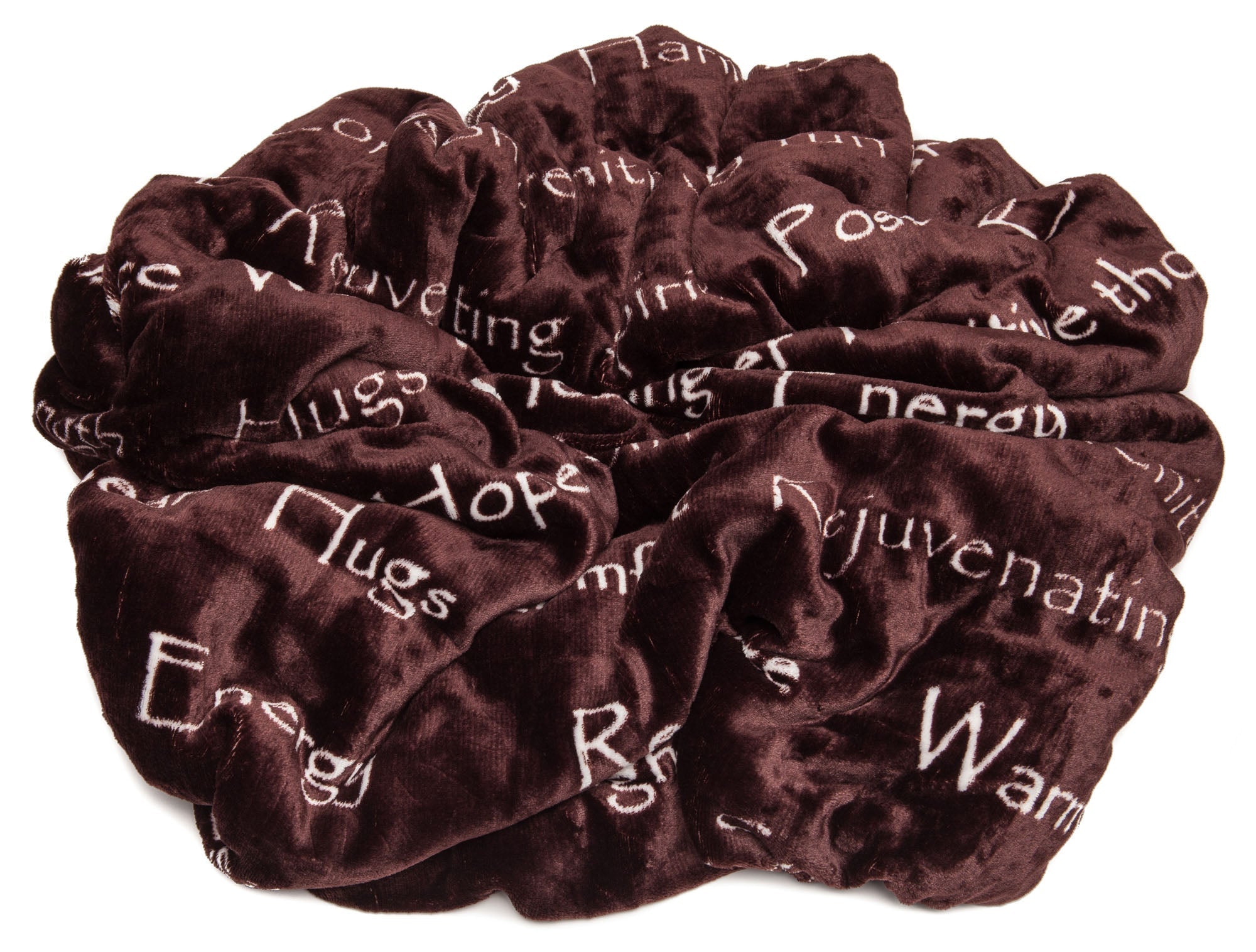 Gift Faux Fur Comfort Words Throw Blanket-Tolkye