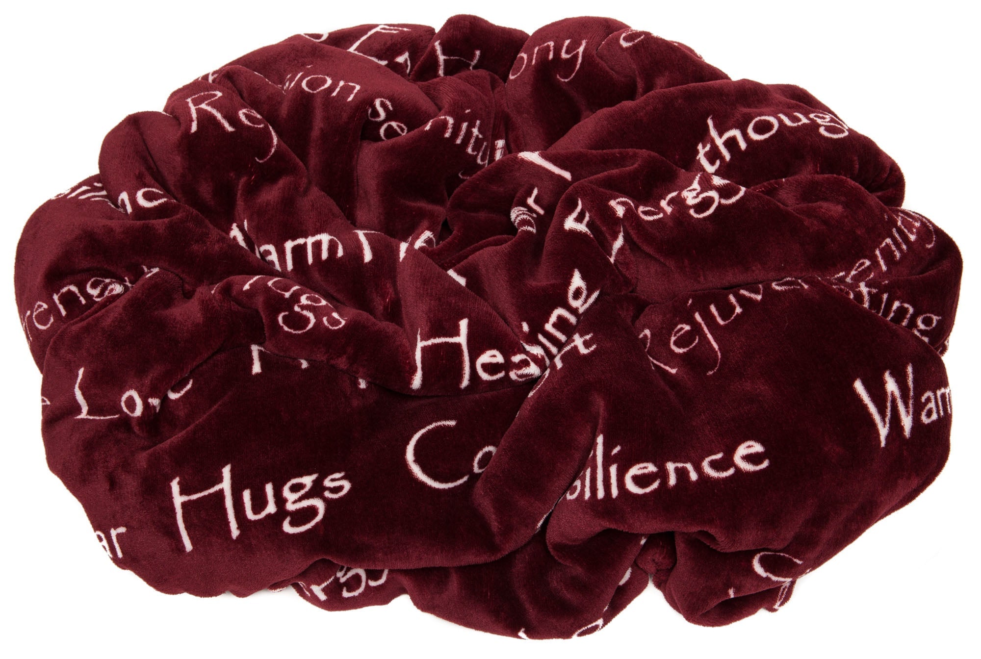 Gift Faux Fur Comfort Words Throw Blanket-Tolkye