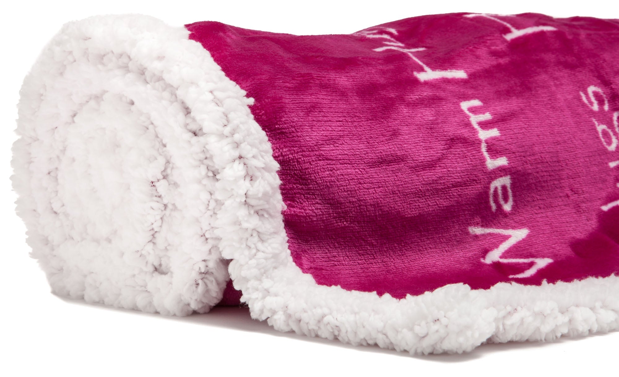 Gift Faux Fur Comfort Words Throw Blanket-Tolkye