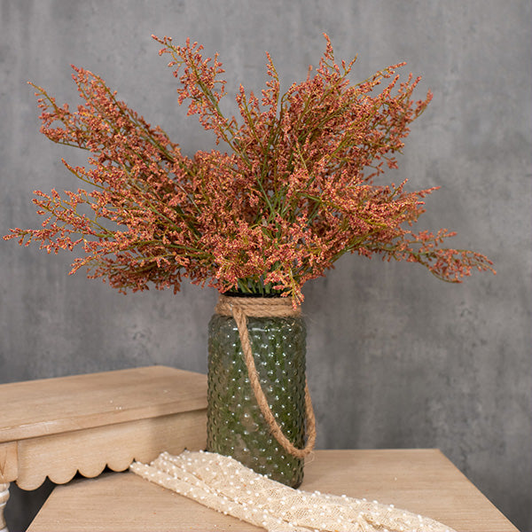 Green and Red Foliage Spray, Set of 3