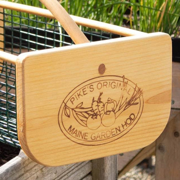 Wooden Garden Basket With Handle